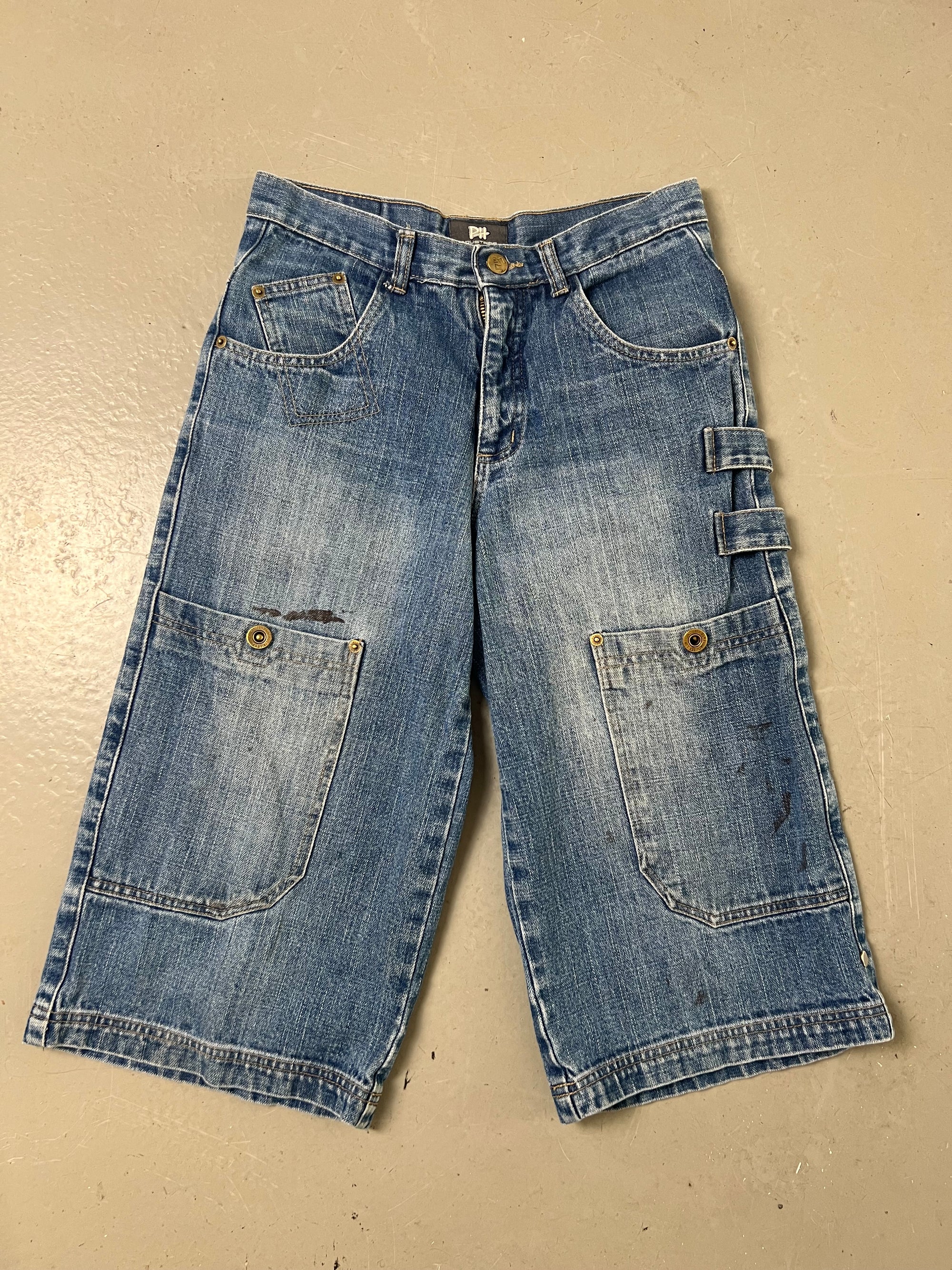 Vintage PH Industries Jorts with Stitching S/M