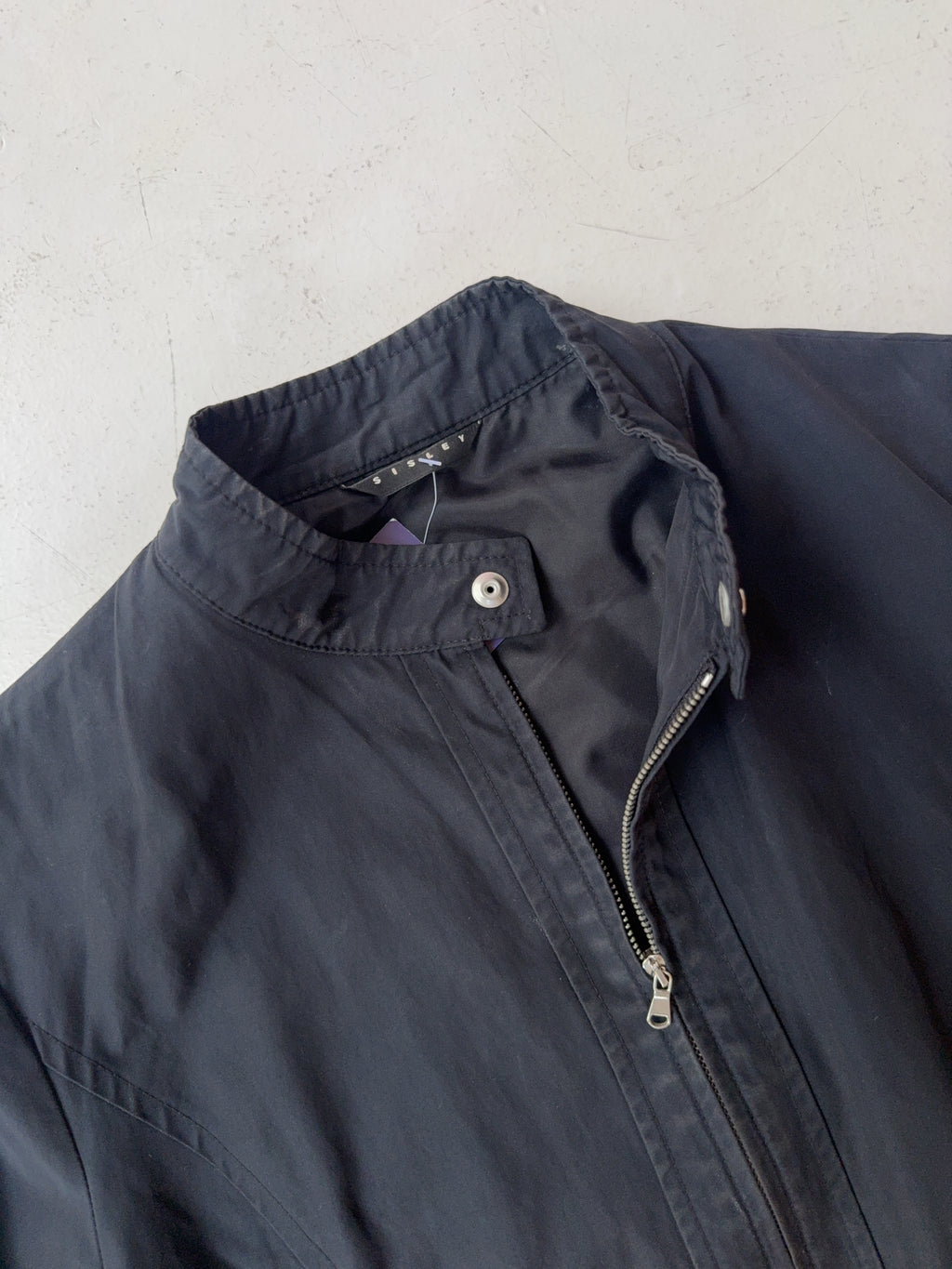 Vintage Sisley Nylon Jacke (L)