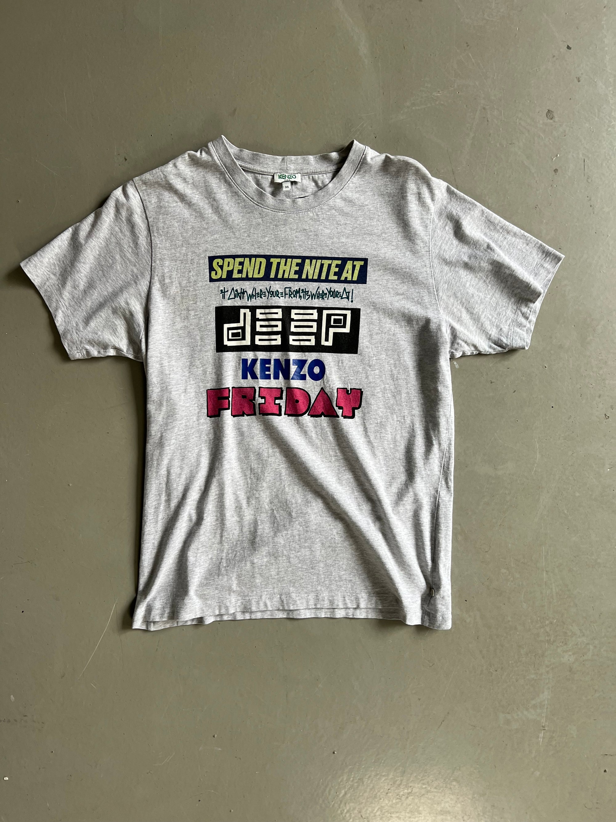 Vintage Kenzo Graphic T-Shirt S/M