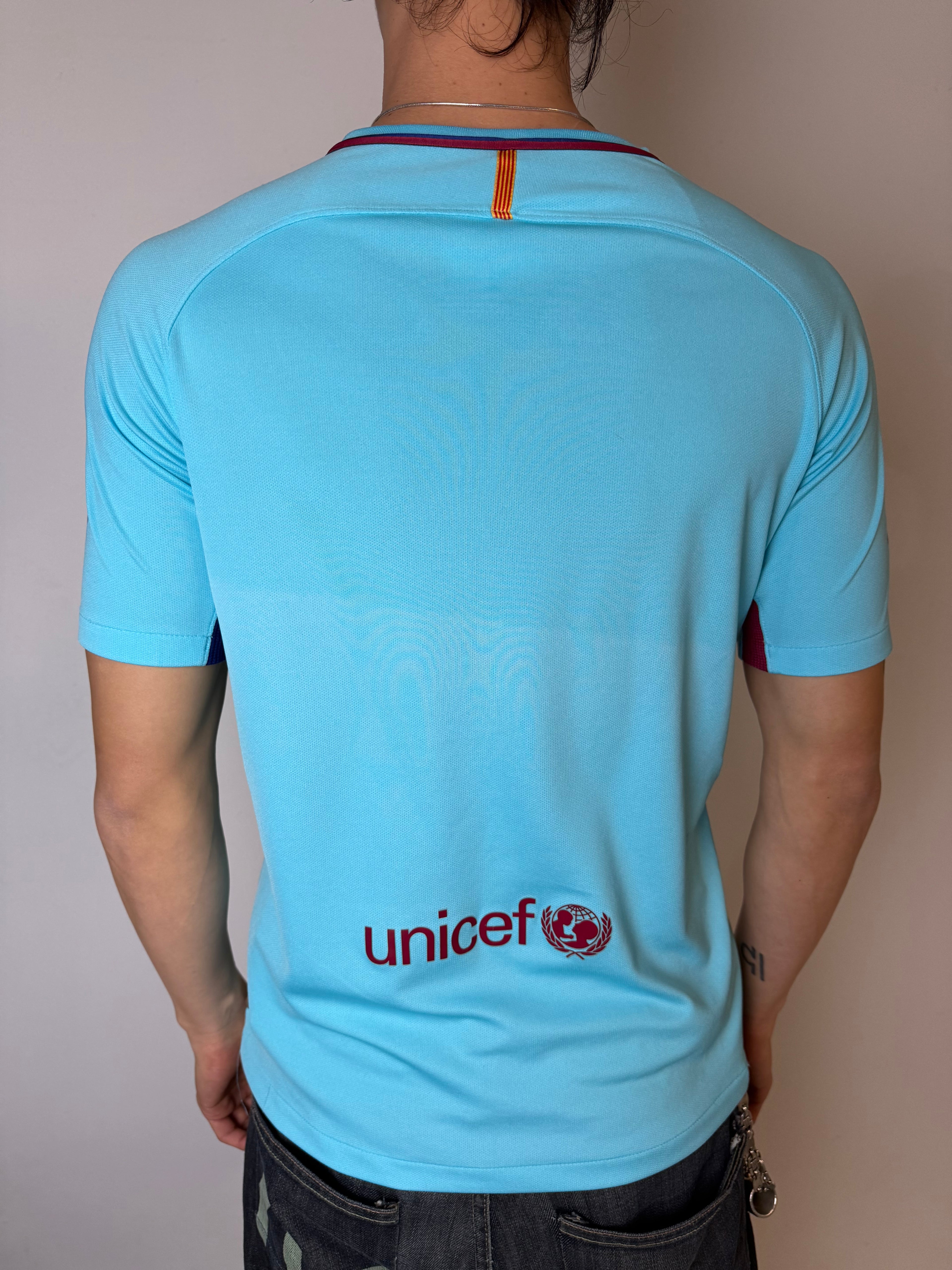 Vintage Nike FC Barcelona 17/18 Away Jersey M/L