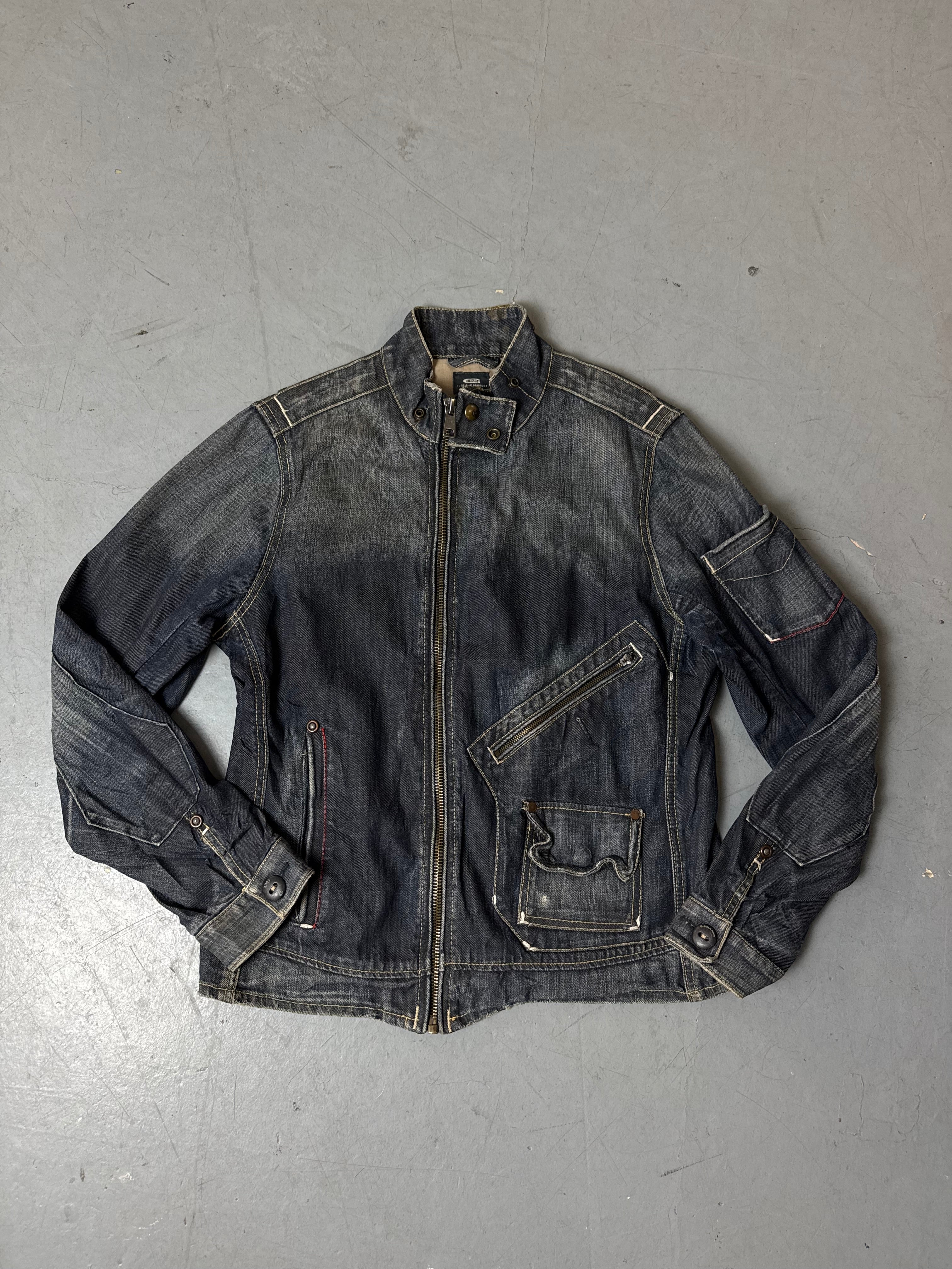 Vintage G-Star Raw Dark Denim Jacket L