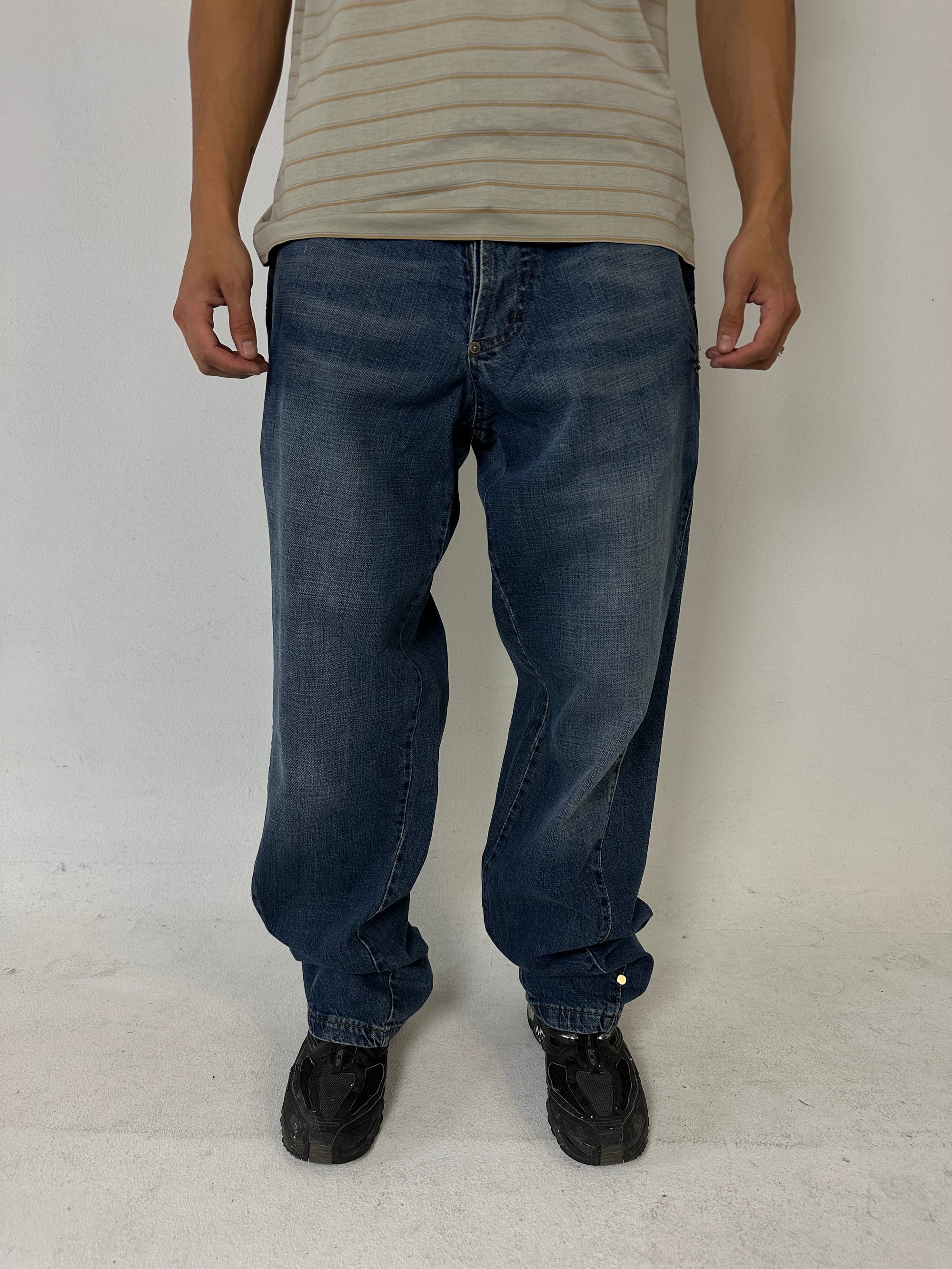 Vintage Blue Flared Denim L/XL