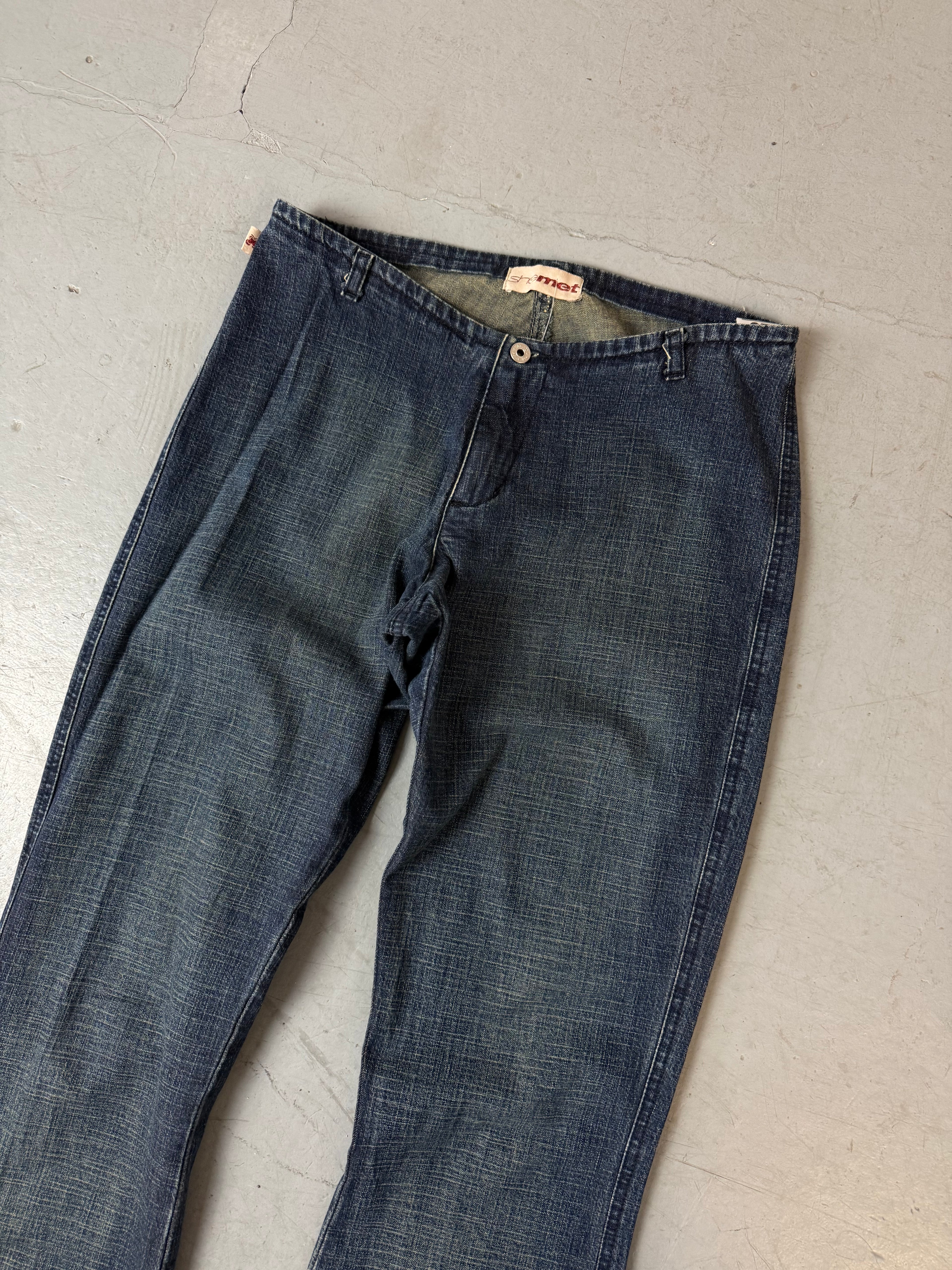 Vintage Schlaghosen Jeans für Frauen Y2K 2000s Fashion 
