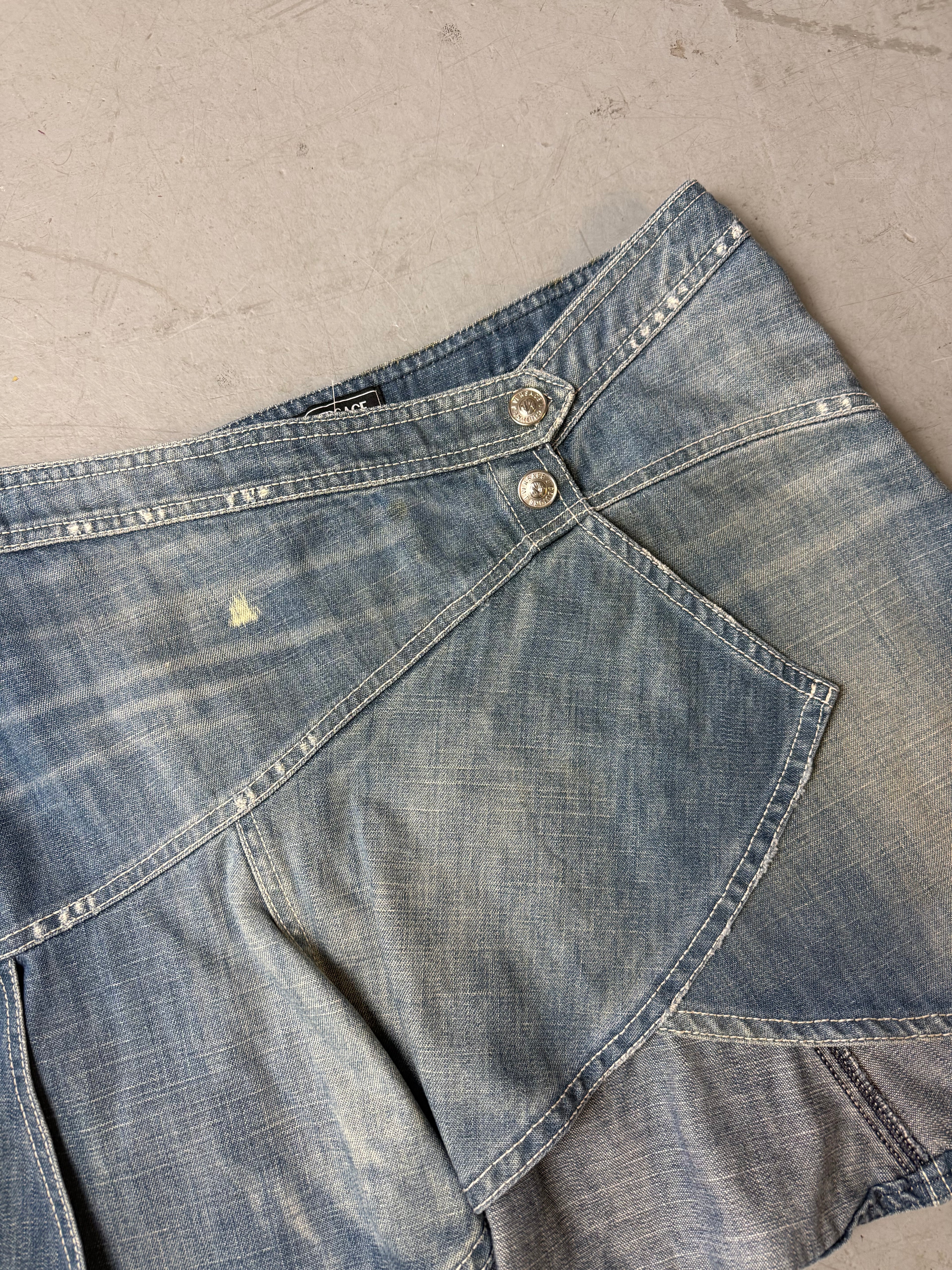 Vintage Versace Jeans Couture Denim Skirt S/M