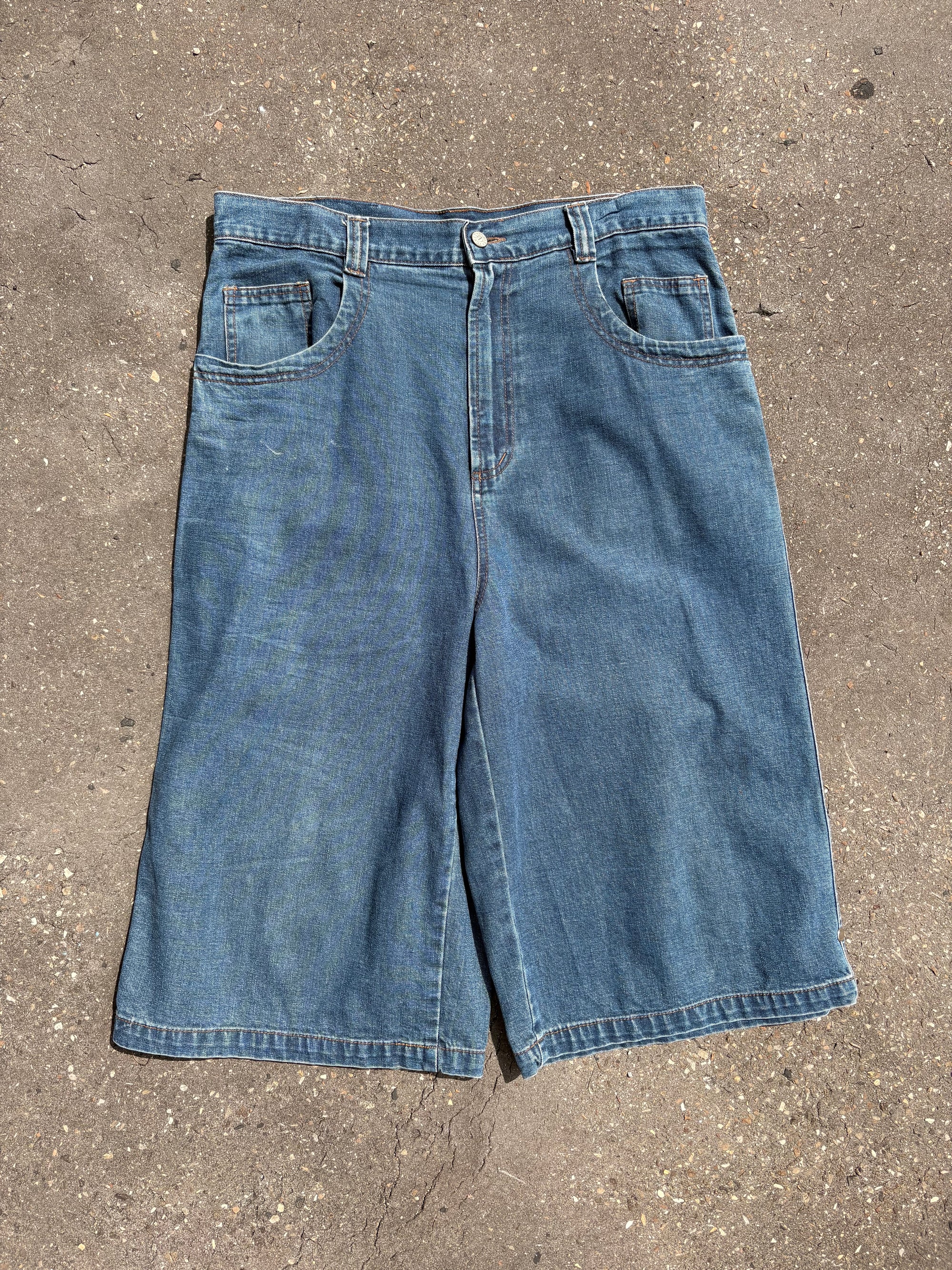 Vintage Dark Blue Baggy Jorts L/XL