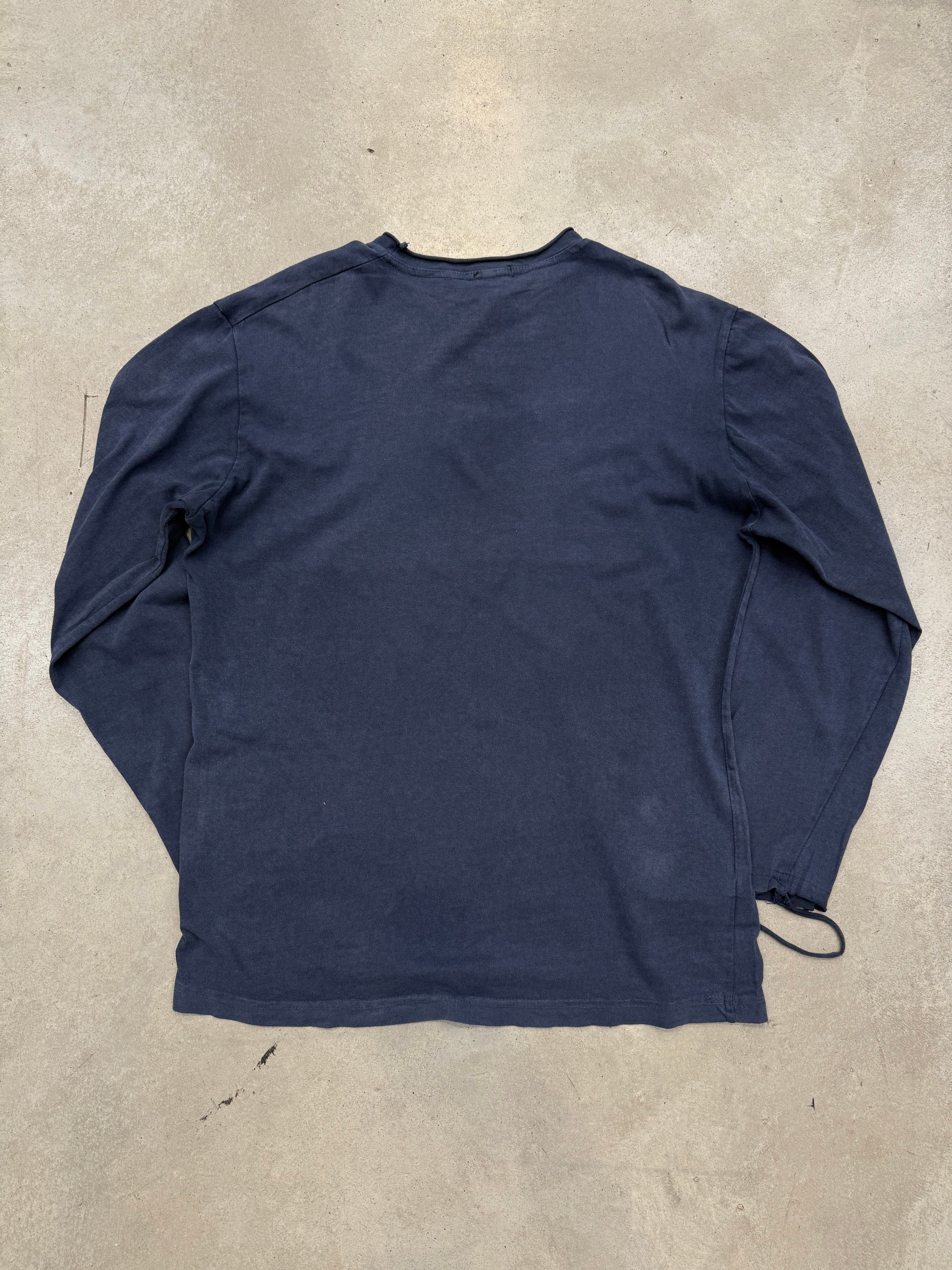 Vintage Richmond Blue Printed Longsleeve L