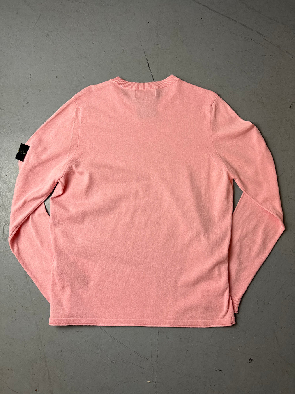 Vintage Stone Island Light Pink Knit Sweater M/L