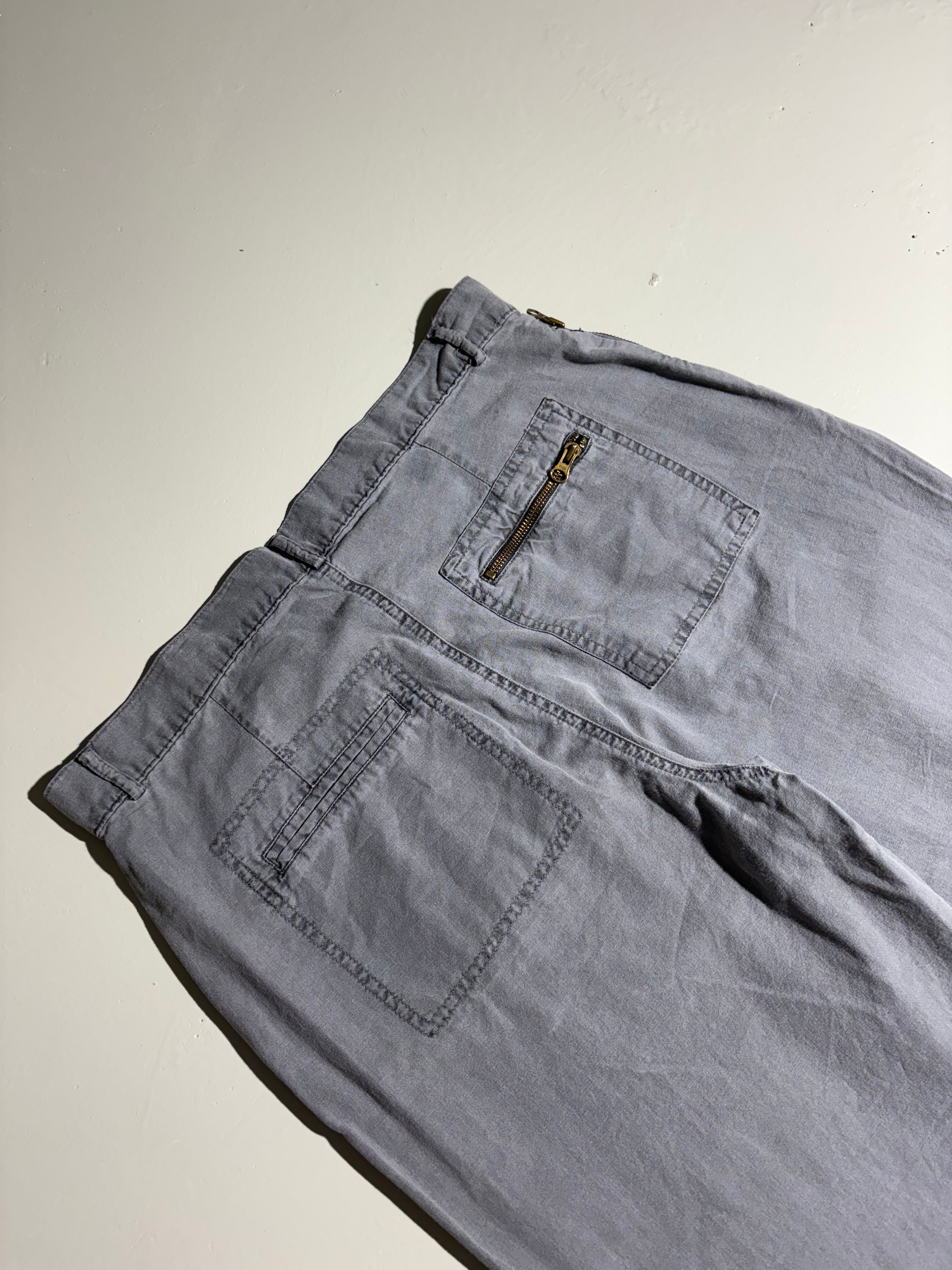 Vintage Grey Cargo Pants S/M