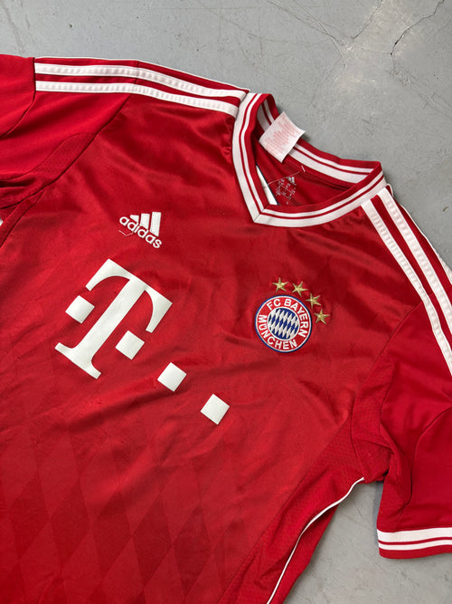 Vintage Adidas Fc Bayern München 13/14 Home Jersey M/L