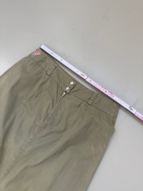 Vintage Fiorucci Long Beige Skirt M/L