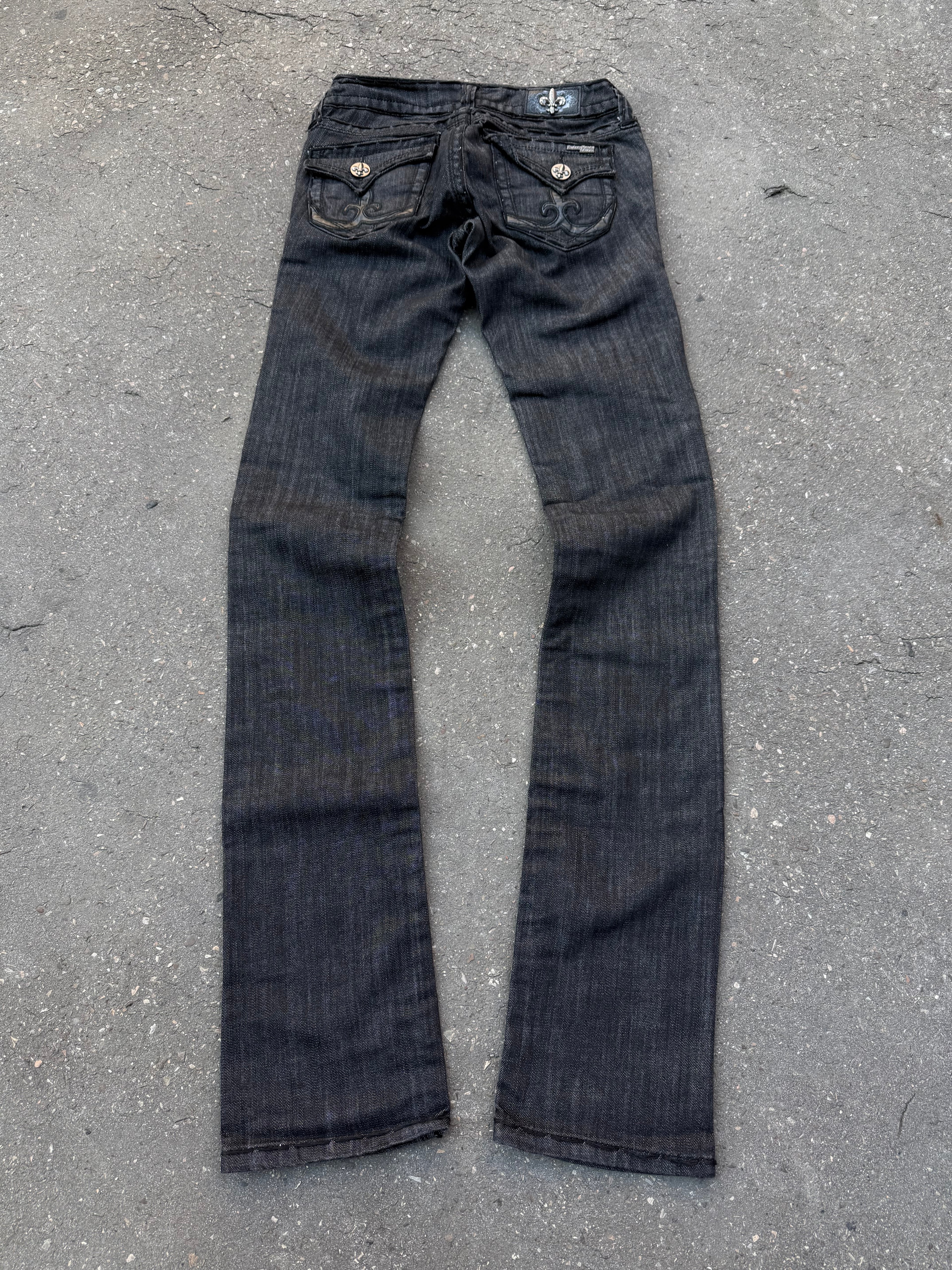 Y2K Laguna Beach „Manhatten Beach“ Low Waist Denim für Damen. Y2K 2000s Fashion