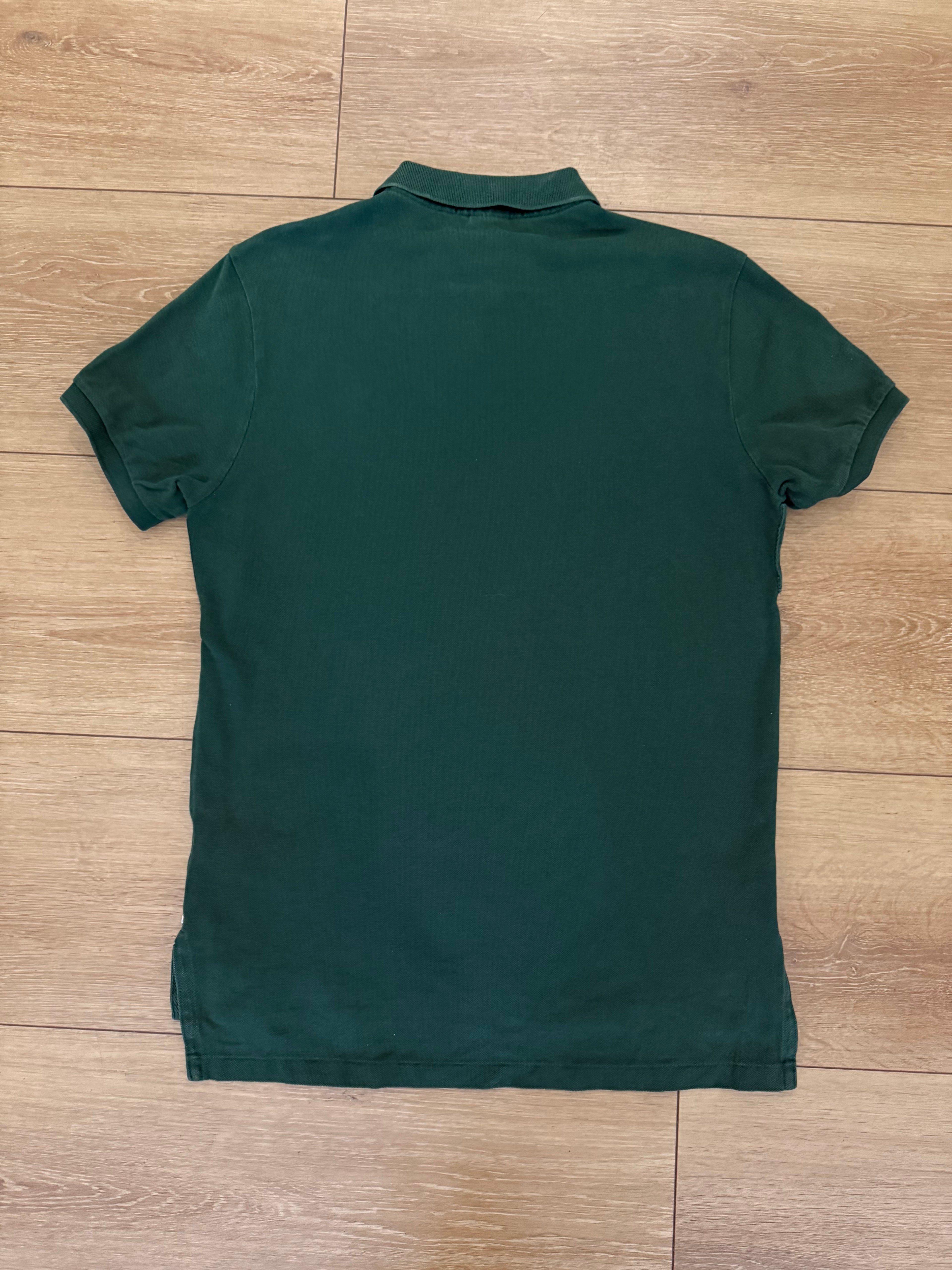 Produktbild Vintage Polo Ralph Lauren Dark Green Polo Shirt von hinten 