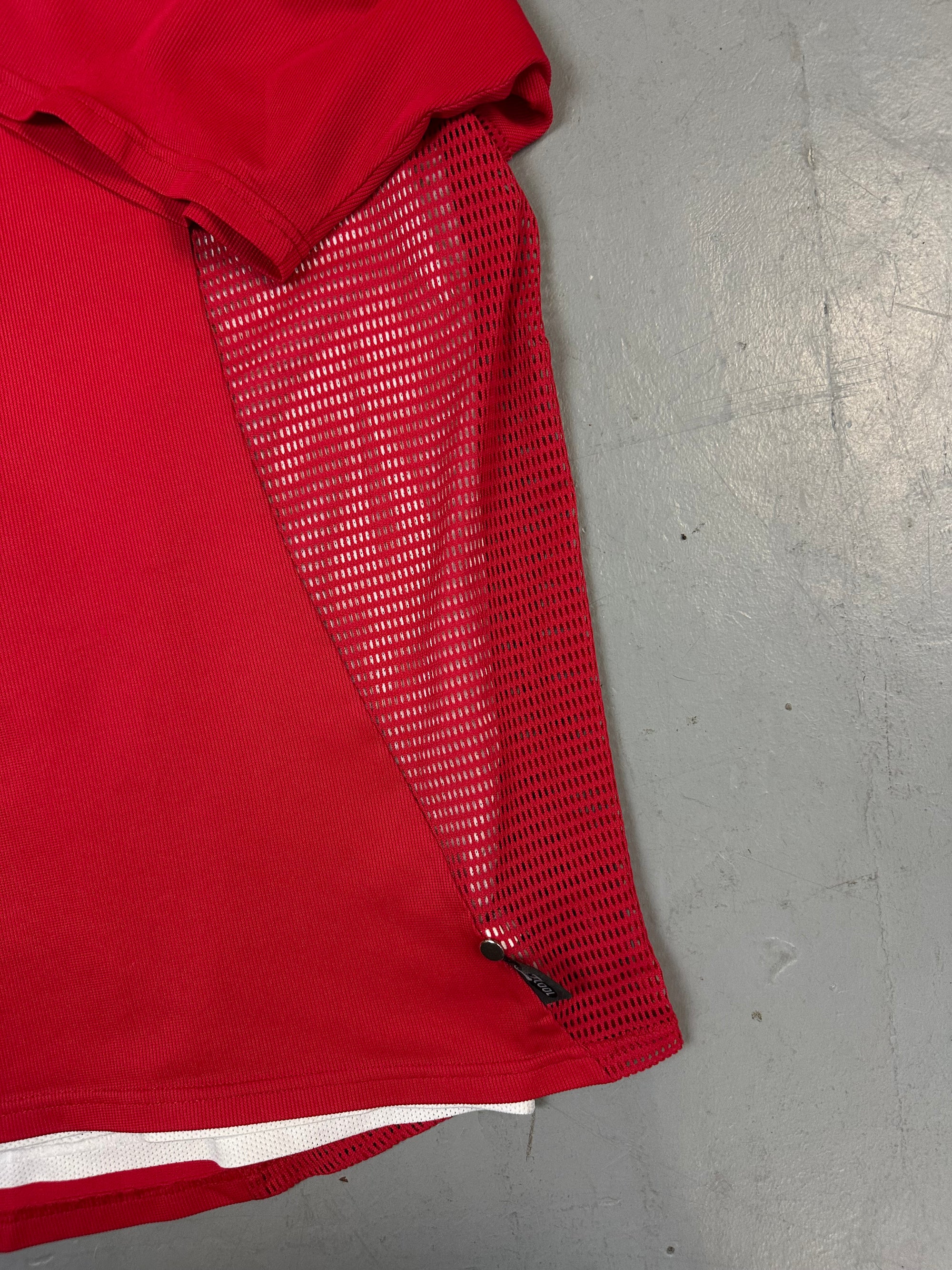 Vintage Red Adidas Jersey XL/XXL