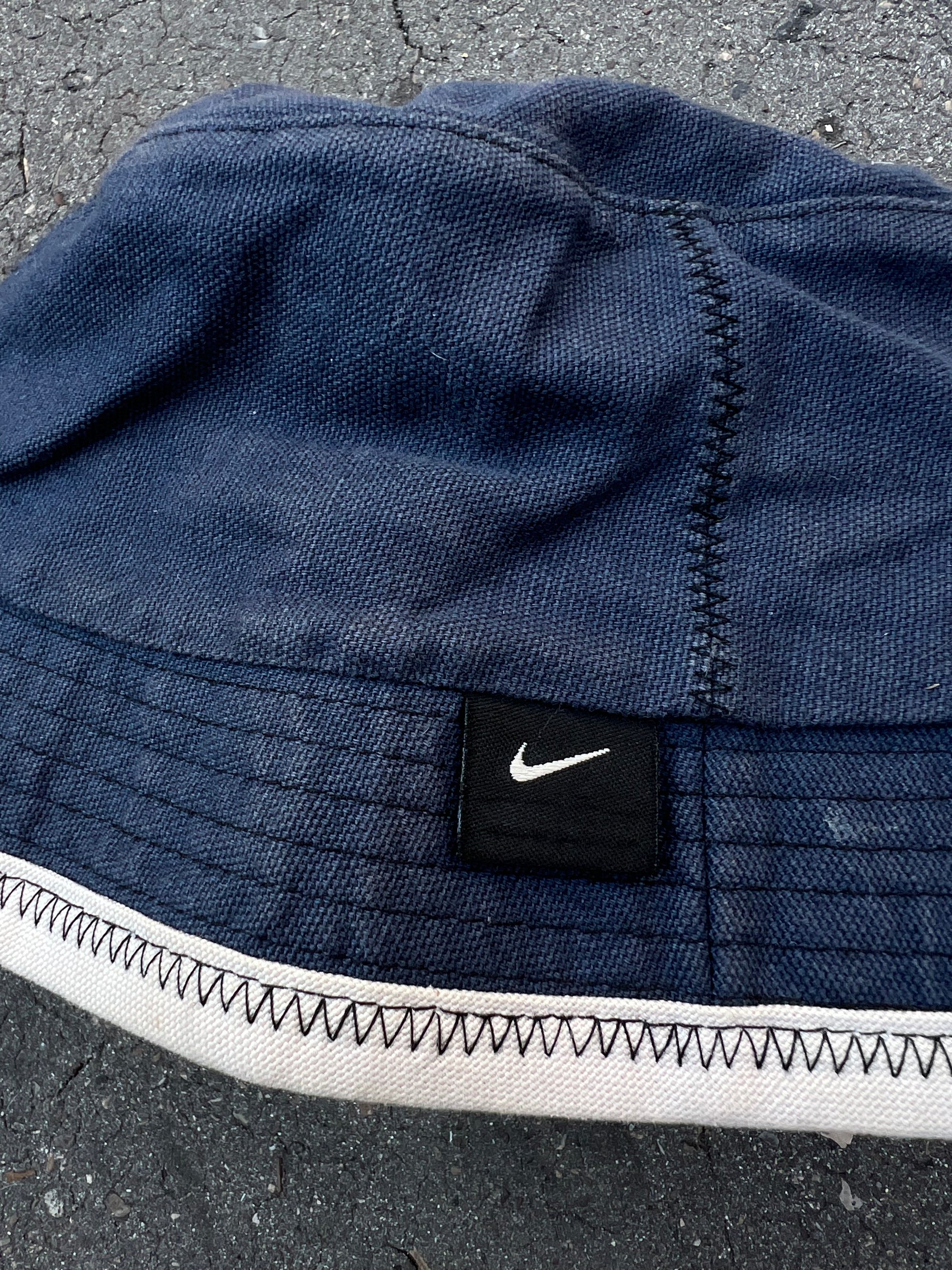 Vintage Nike Dark Blue Bucket Hat