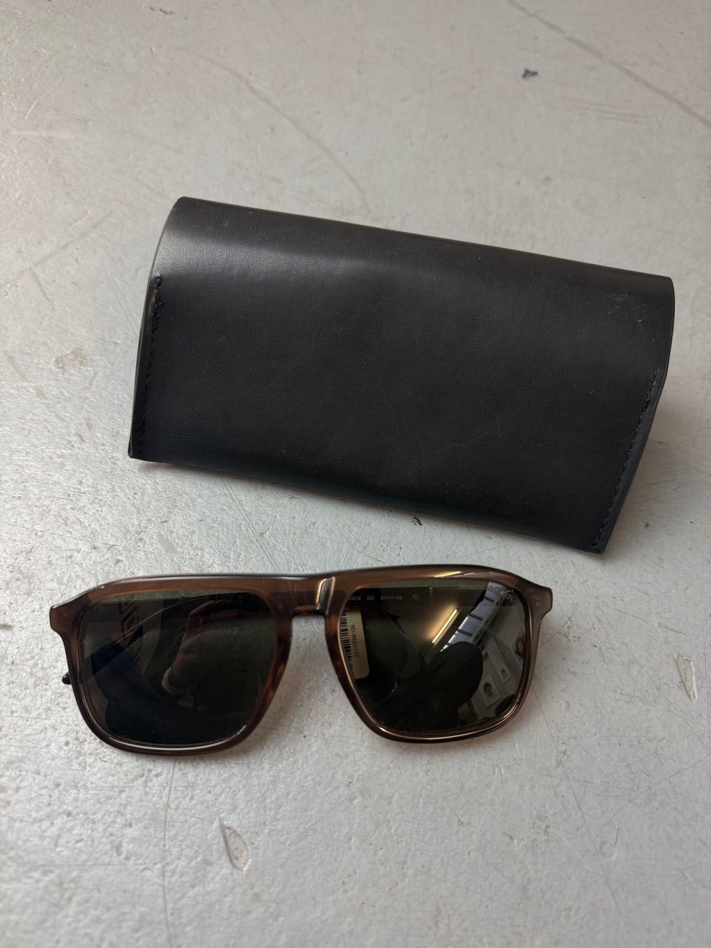 Alexander McQueen Brown Sunglasses. Unisex. Y2K 2000s Fashion.