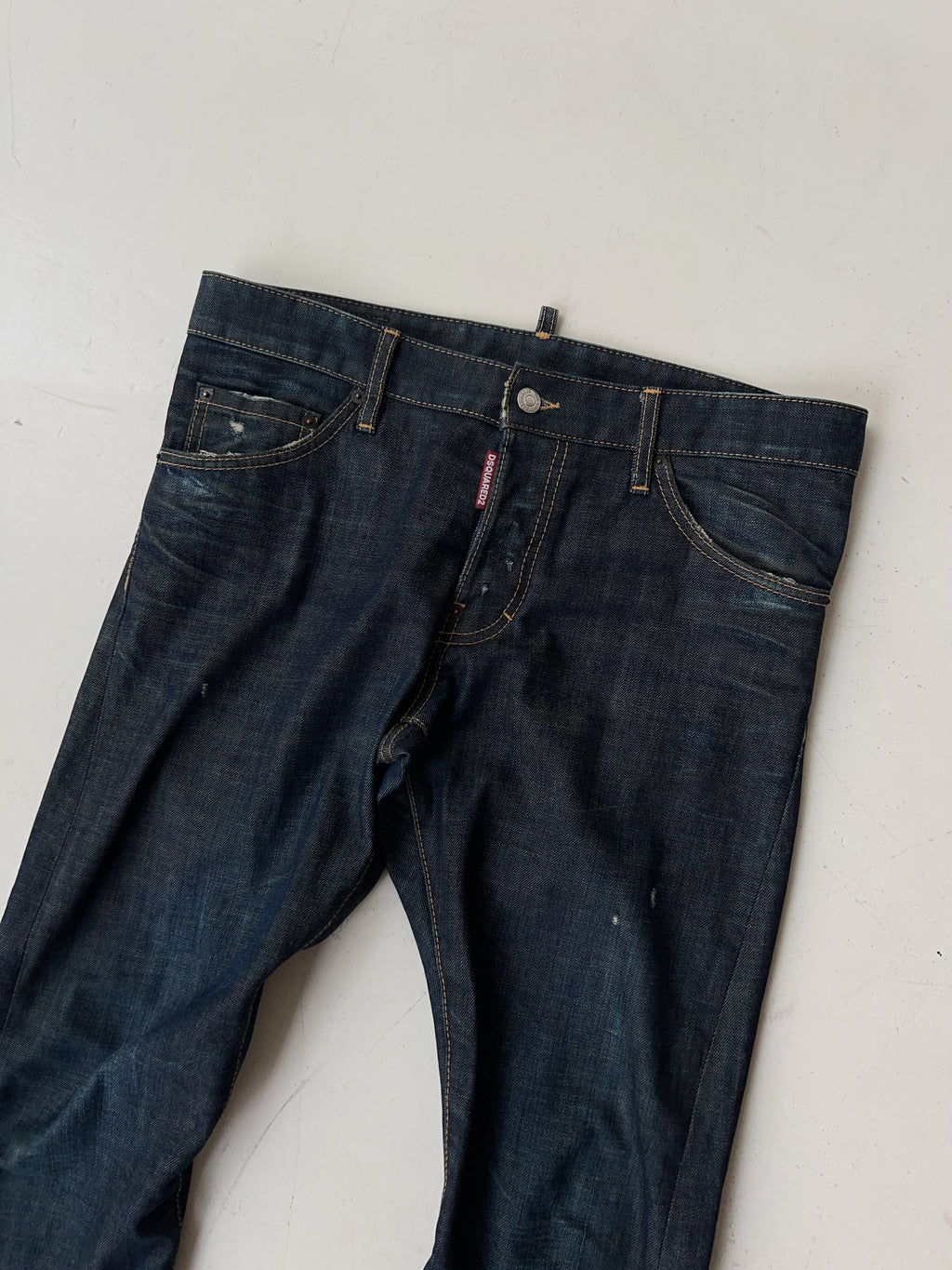 Vintage Dsquared2 Straight Leg Jeans (L)