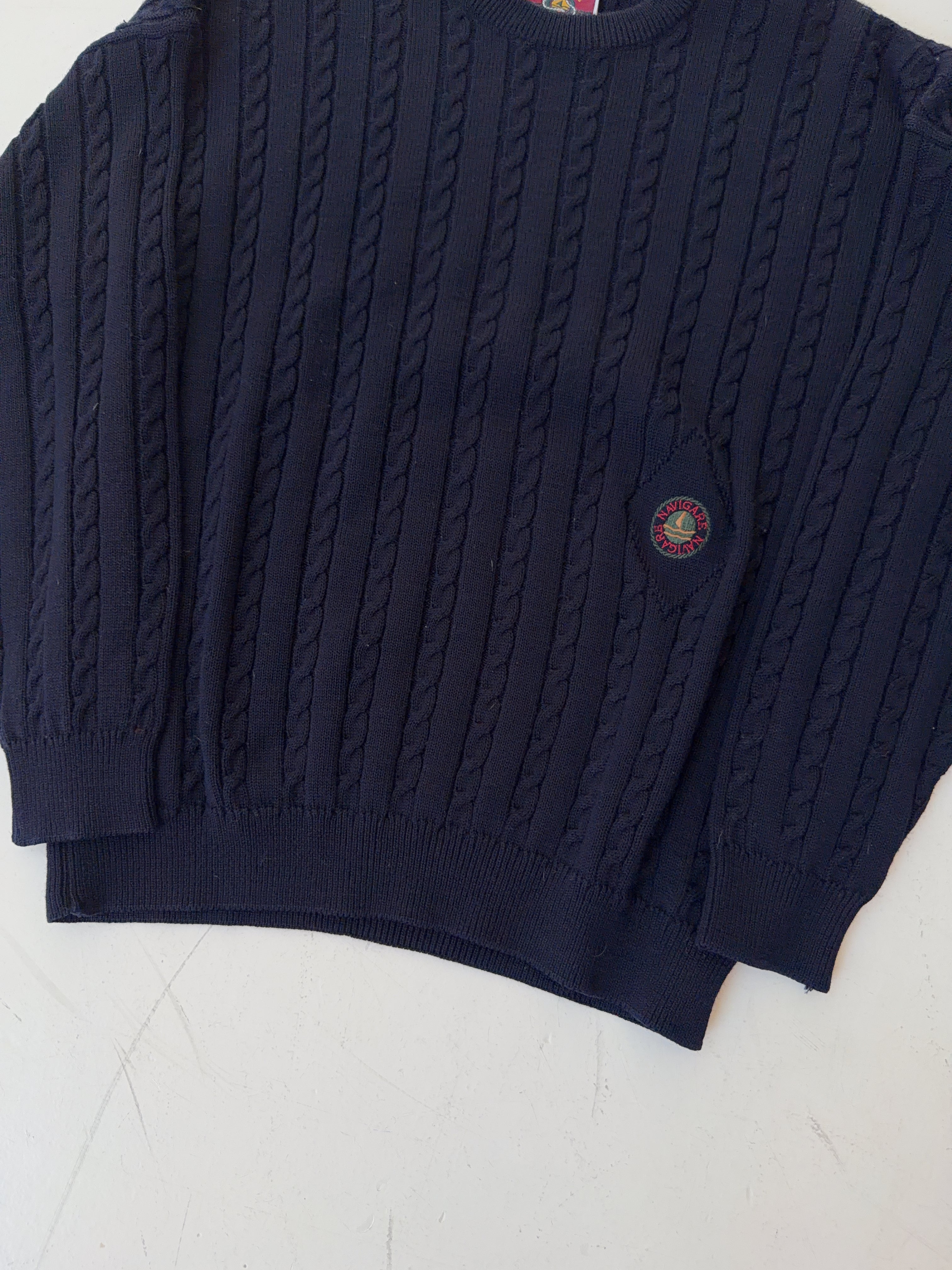 Vintage Navigare Knit Sweater (XL)