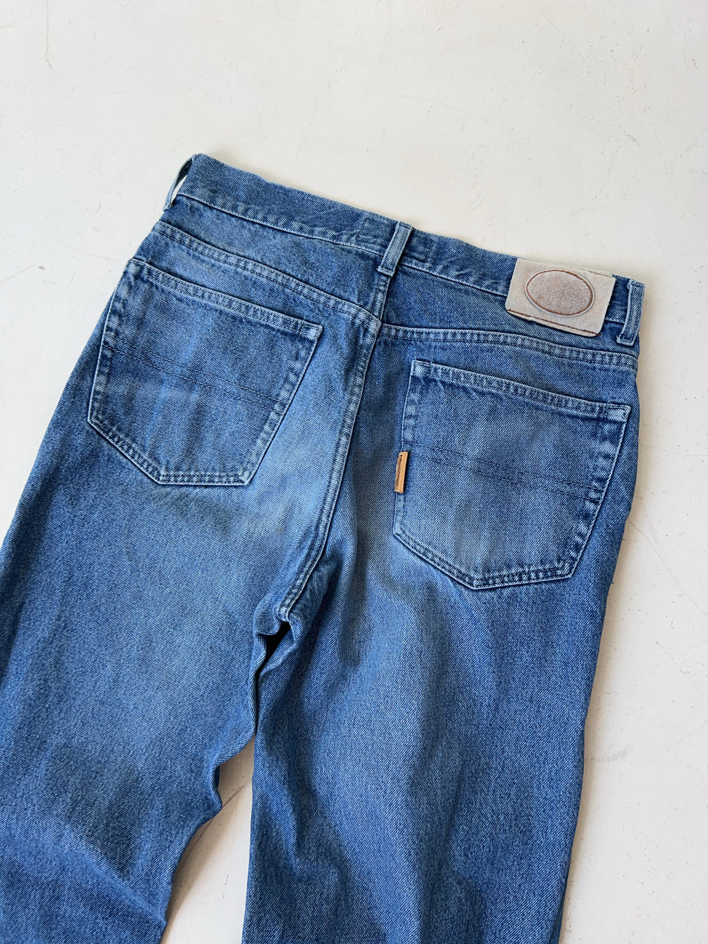 Vintage Trussardi Reworked Baggy Jeans (XL)