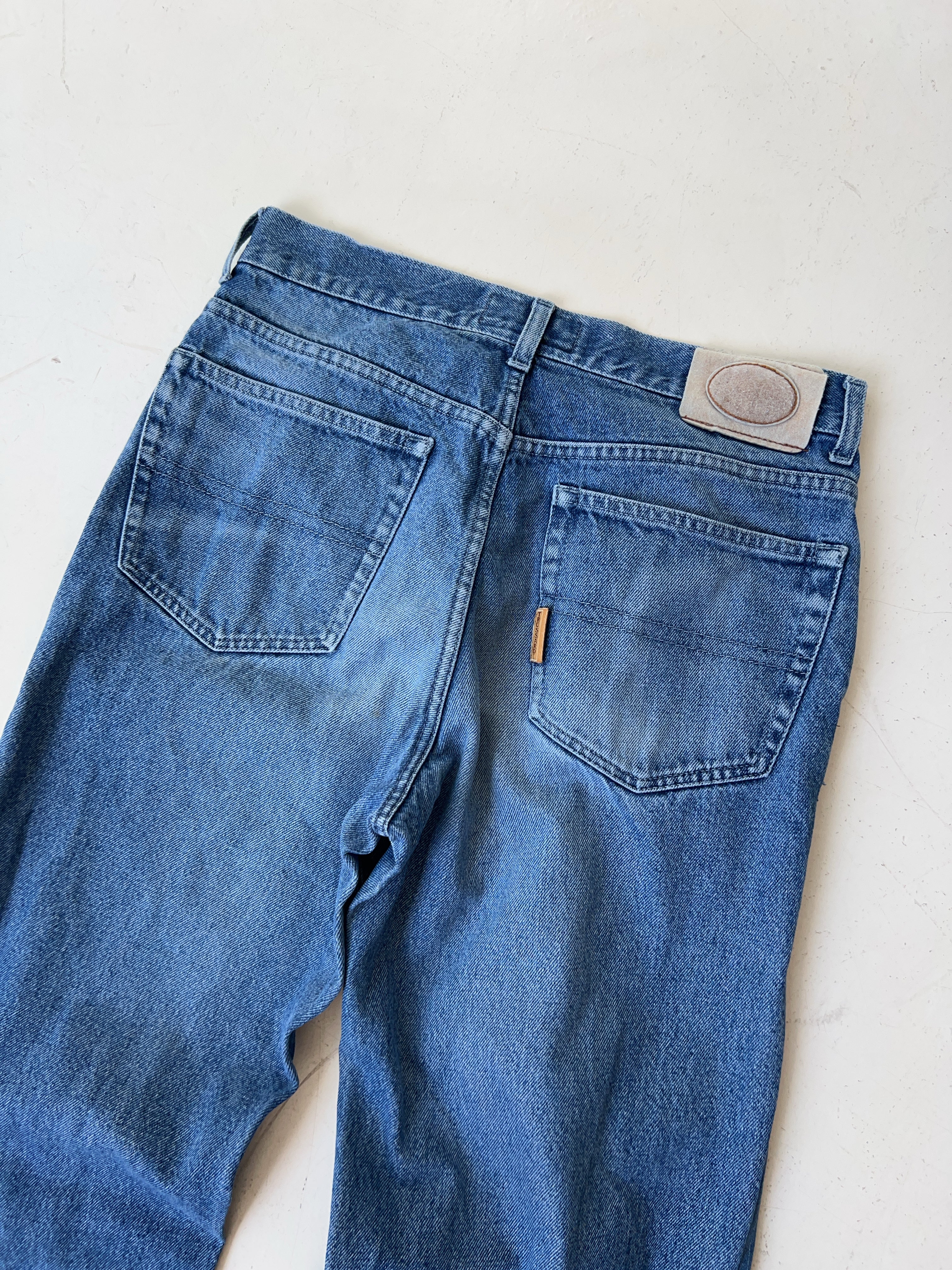 Vintage Trussardi Reworked Baggy Jeans (XL)