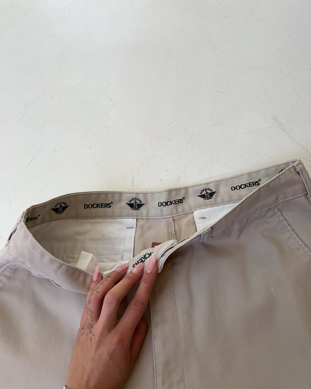 Vintage Dockers Beige Jeans (L)
