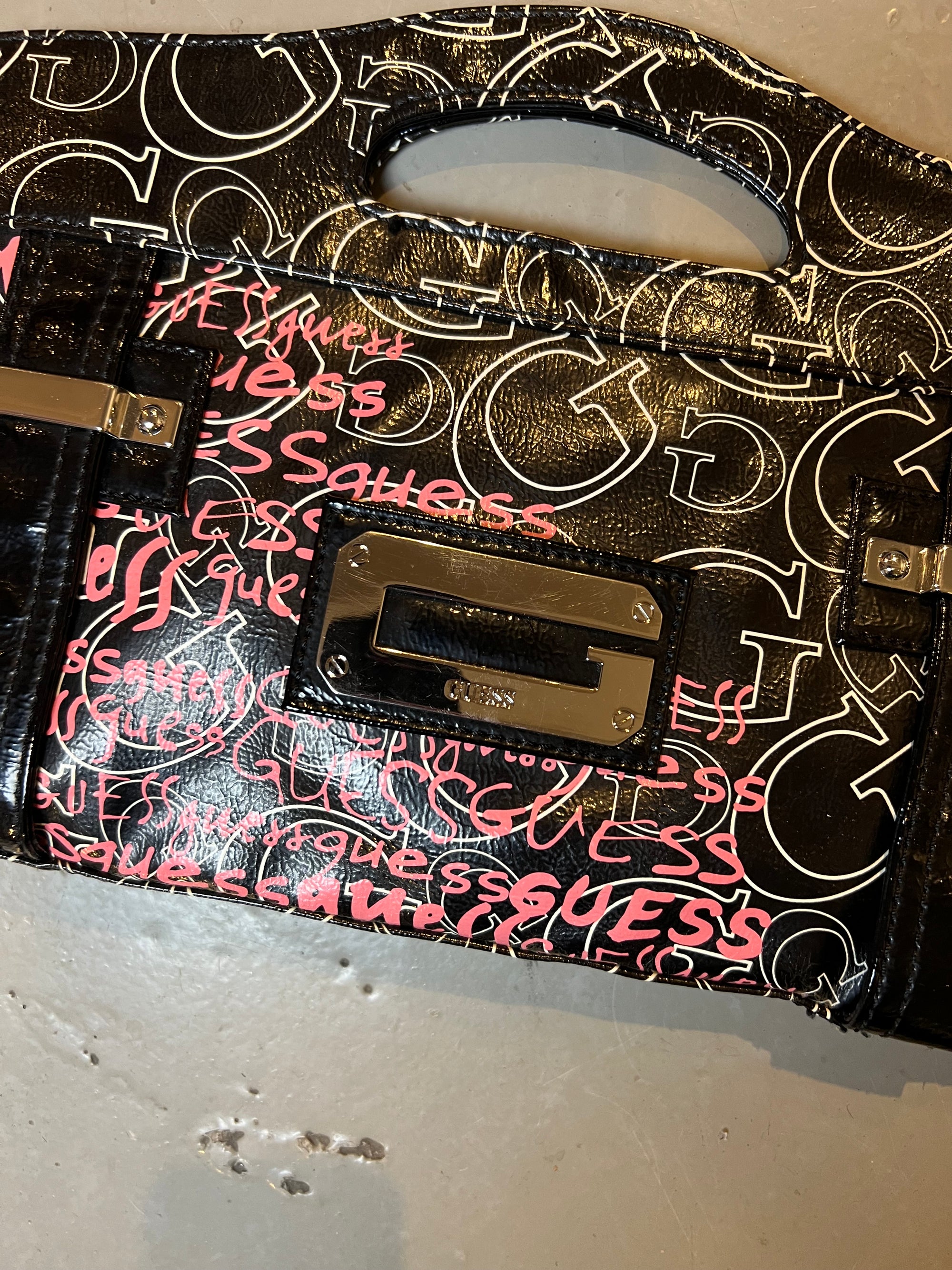 Vintage Guess Clutch Bag