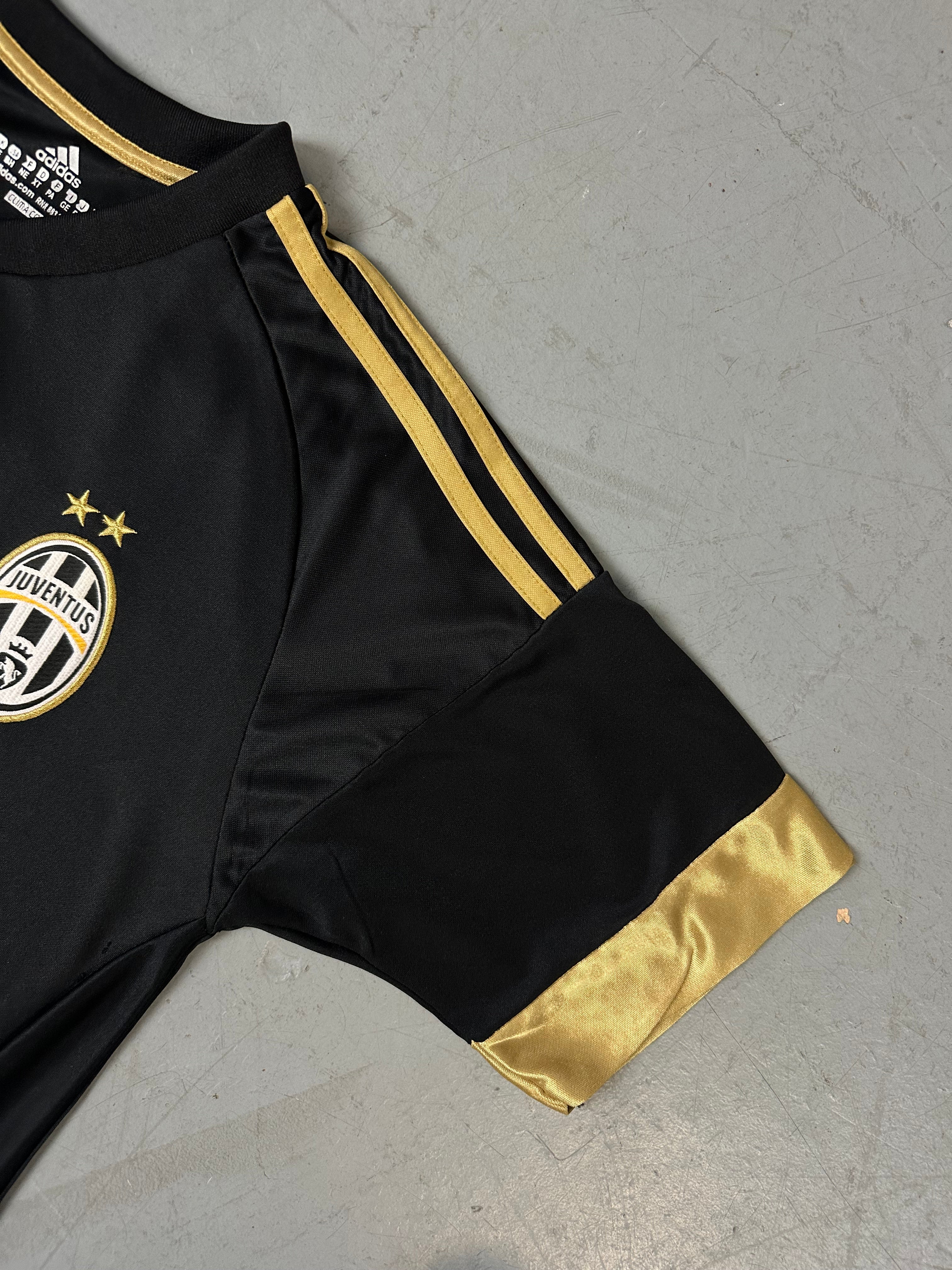 Vintage Black/Gold Juventus Jersey S/M