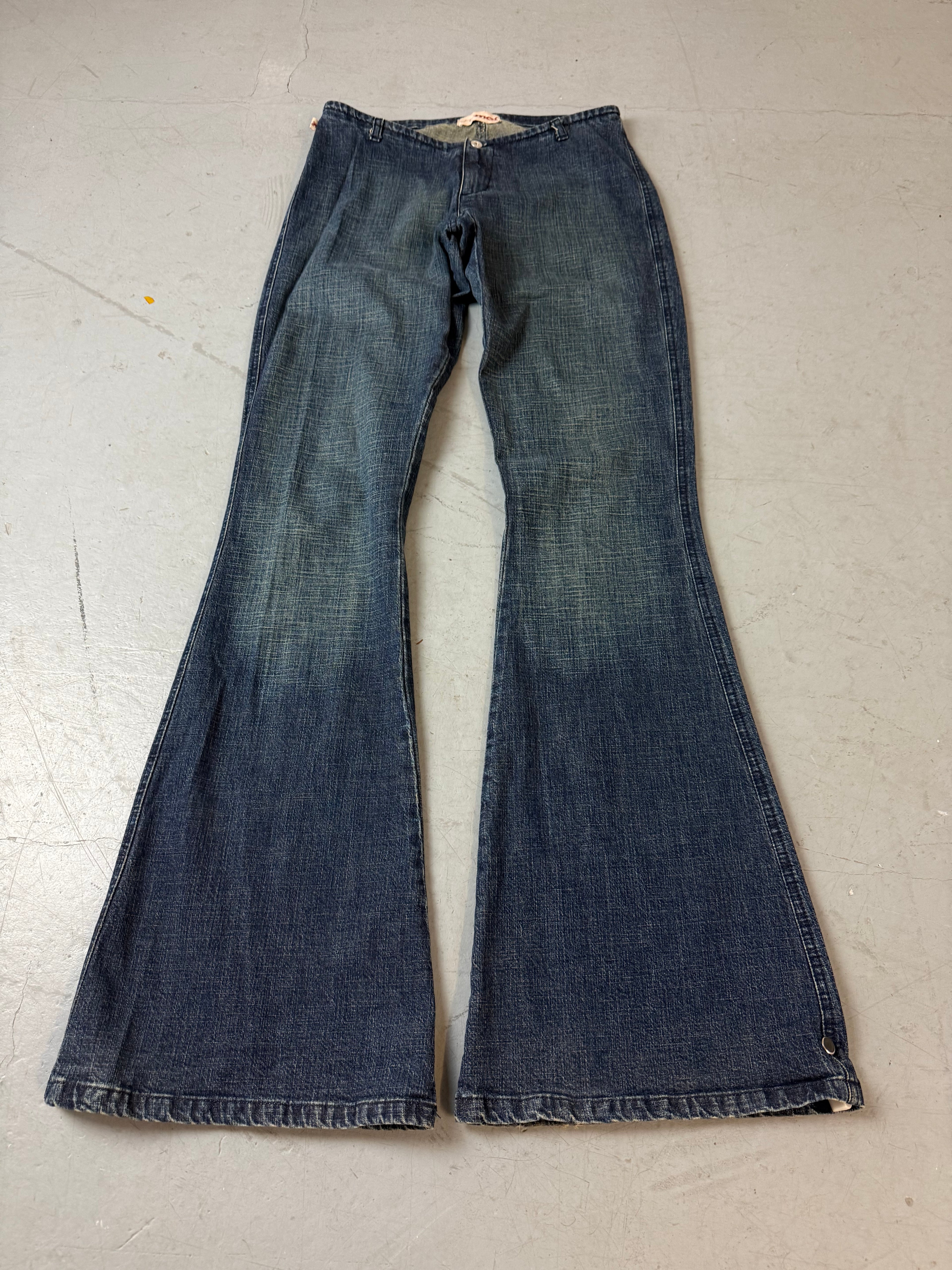 Vintage Schlaghosen Jeans für Frauen Y2K 2000s Fashion 