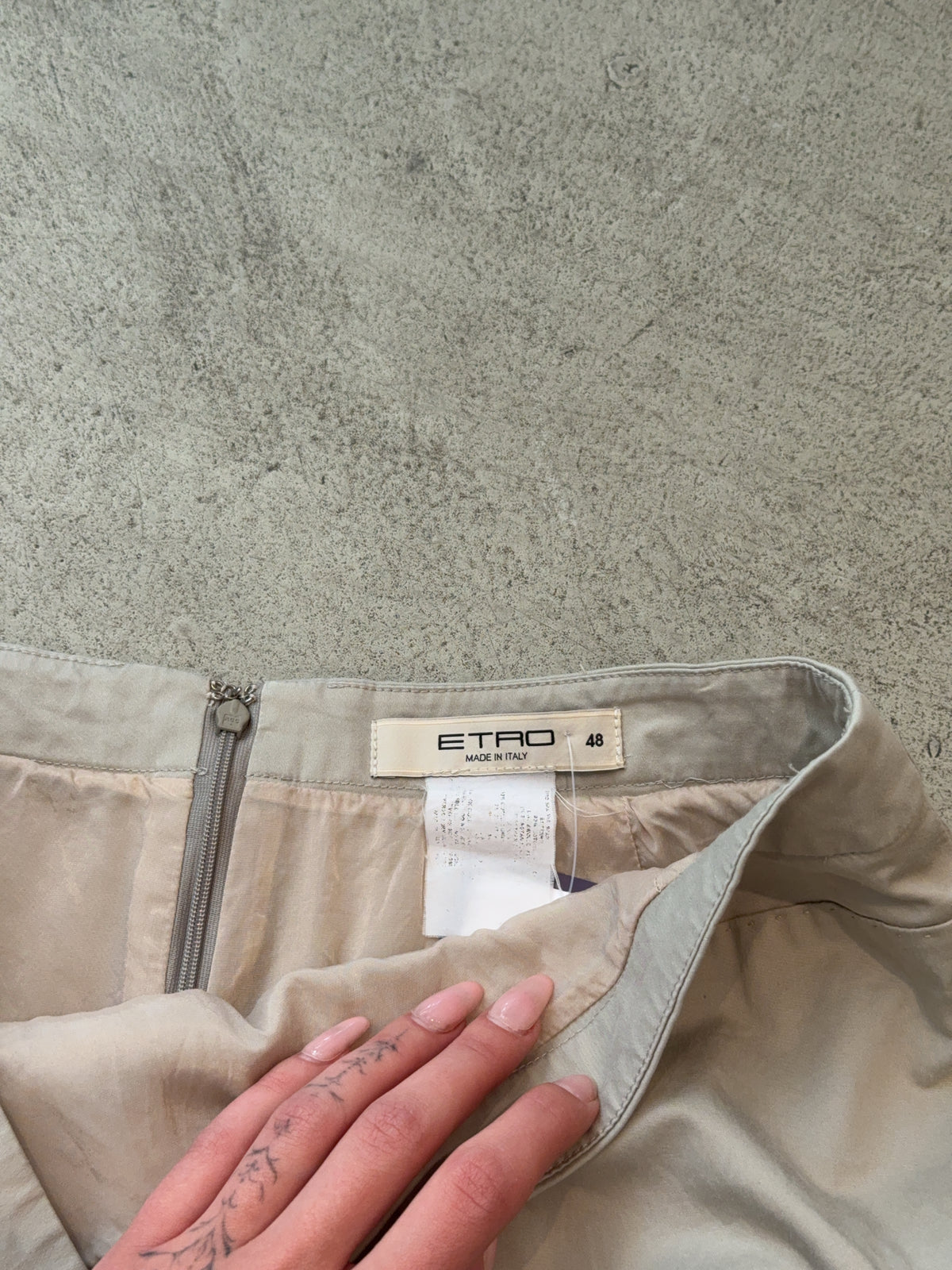 Vintage Etro Midi Rock (S)