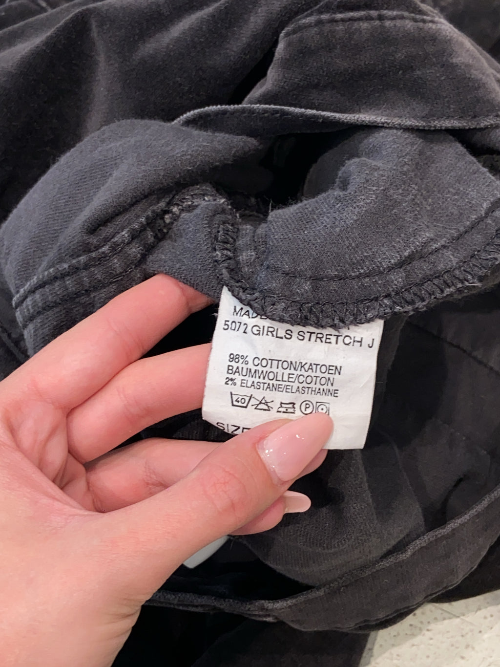 Vintage Lee Black Velvet Jacket (XL)