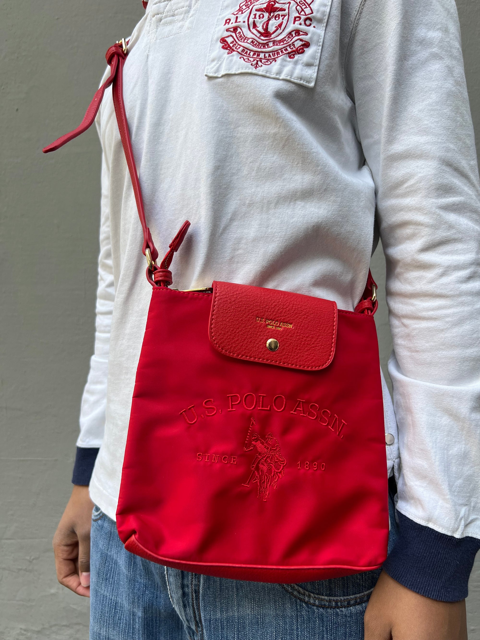 Vintage U.S. Polo Assn. Cross Body Bag