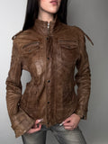 Vintage J.G.E. Brown Leather Jacket M