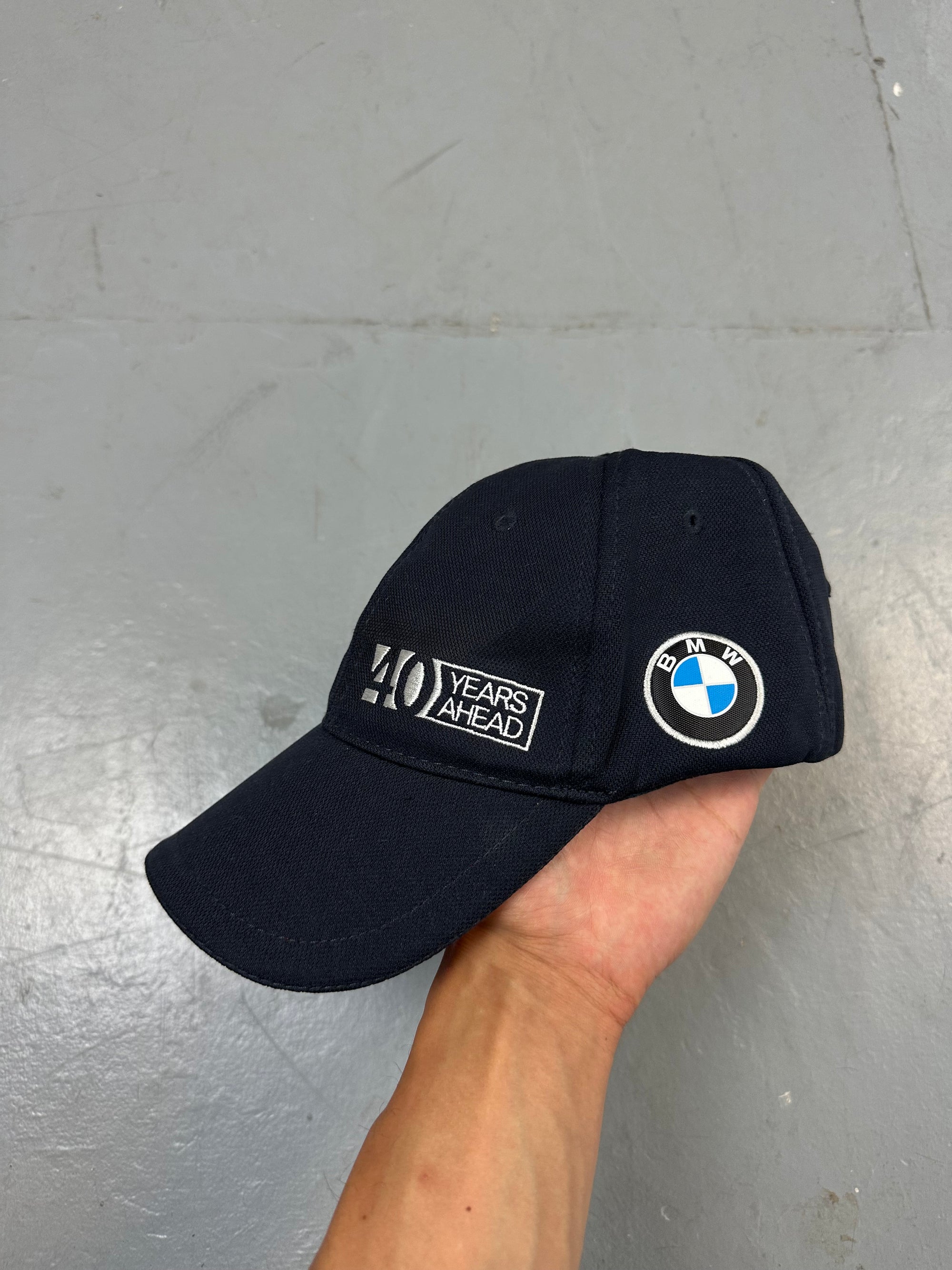 Vintage Black BMW Cap