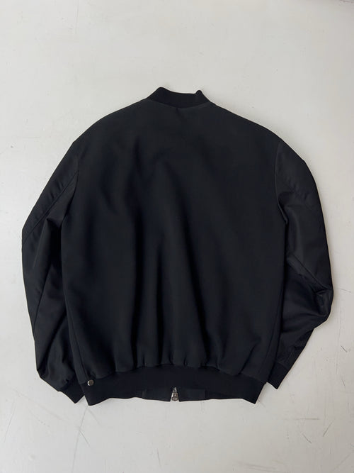 Vintage Dsquared2 Black Satin Bomber Jacket (L)