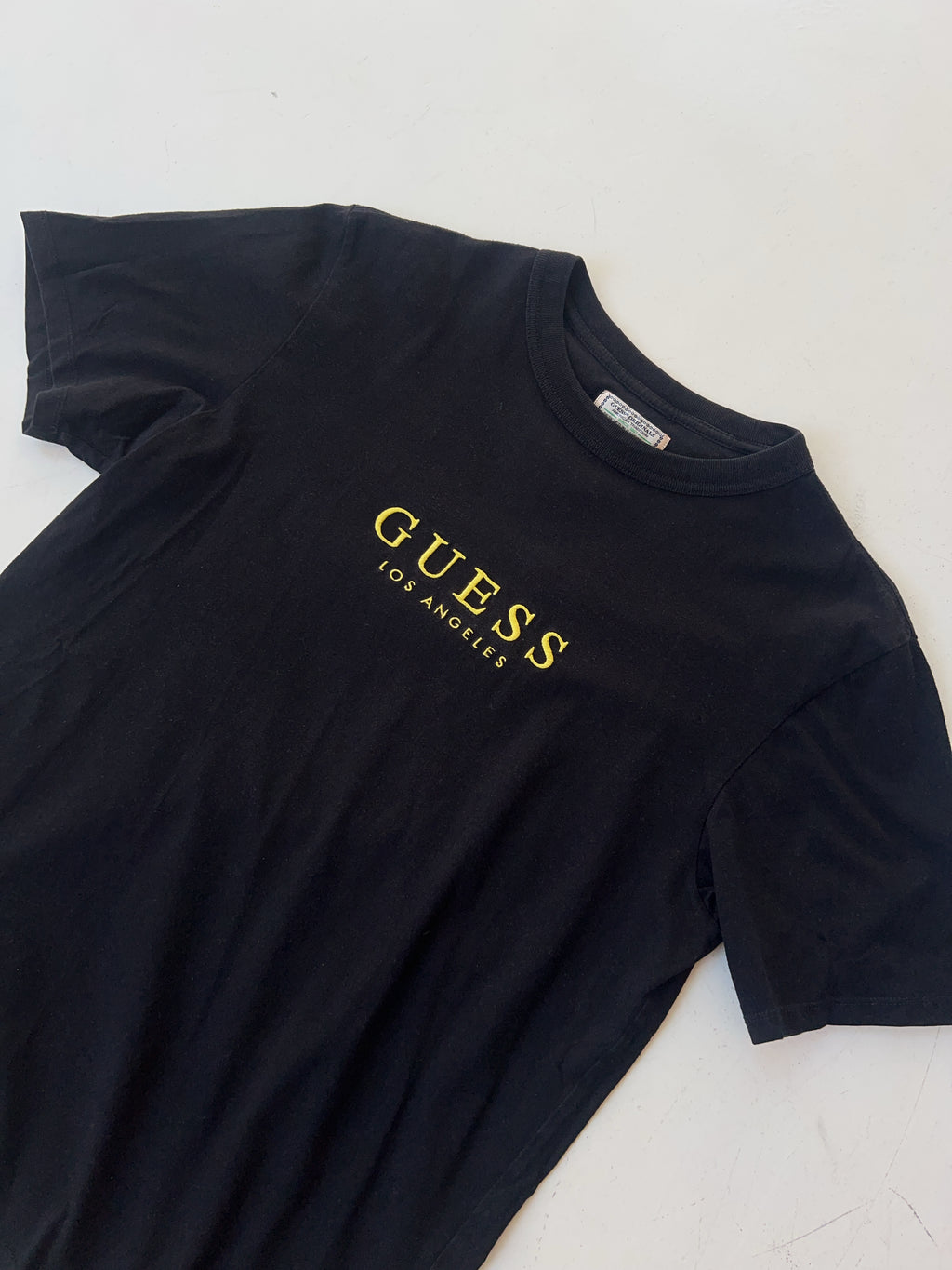 Vintage Guess Black T-Shirt (S)