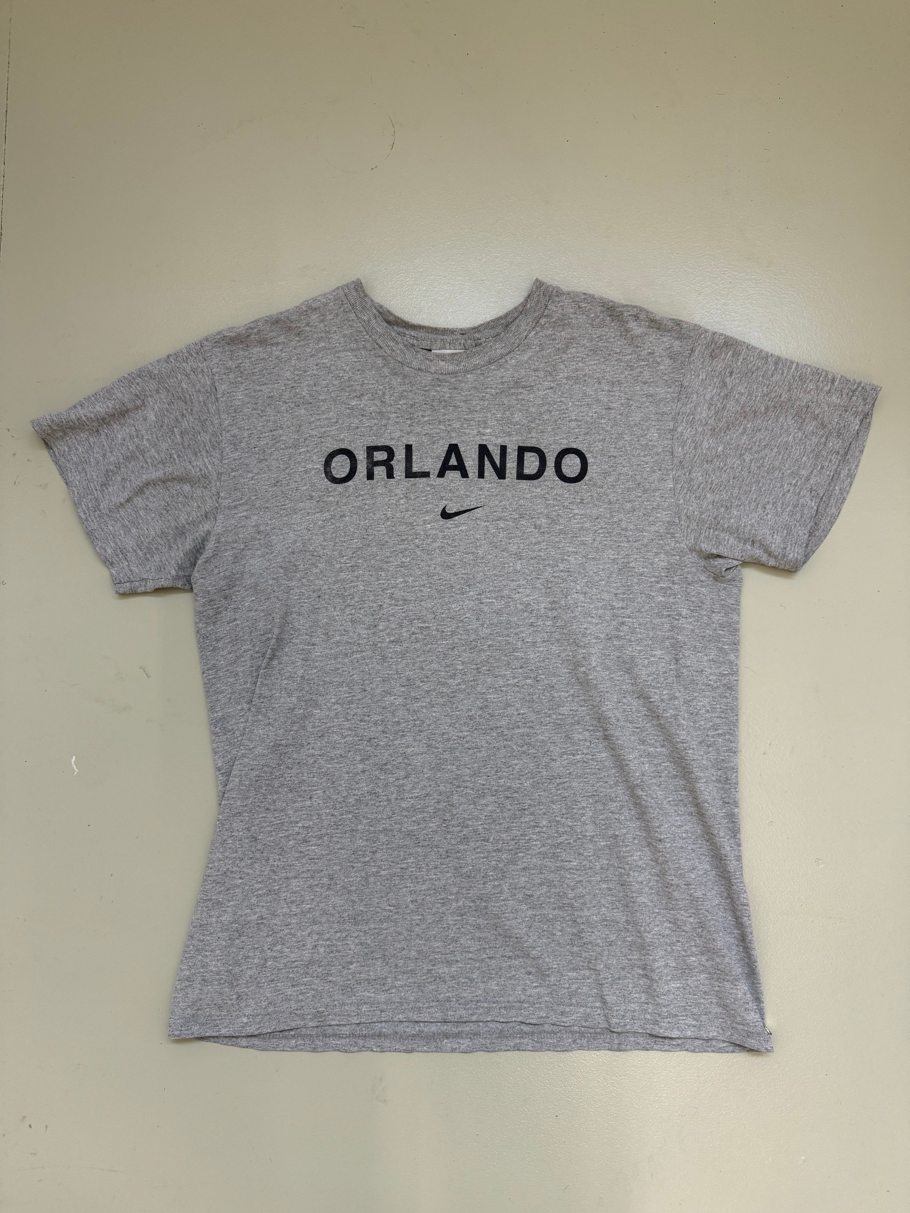 Vintage Nike Orlando Grey T-Shirt M