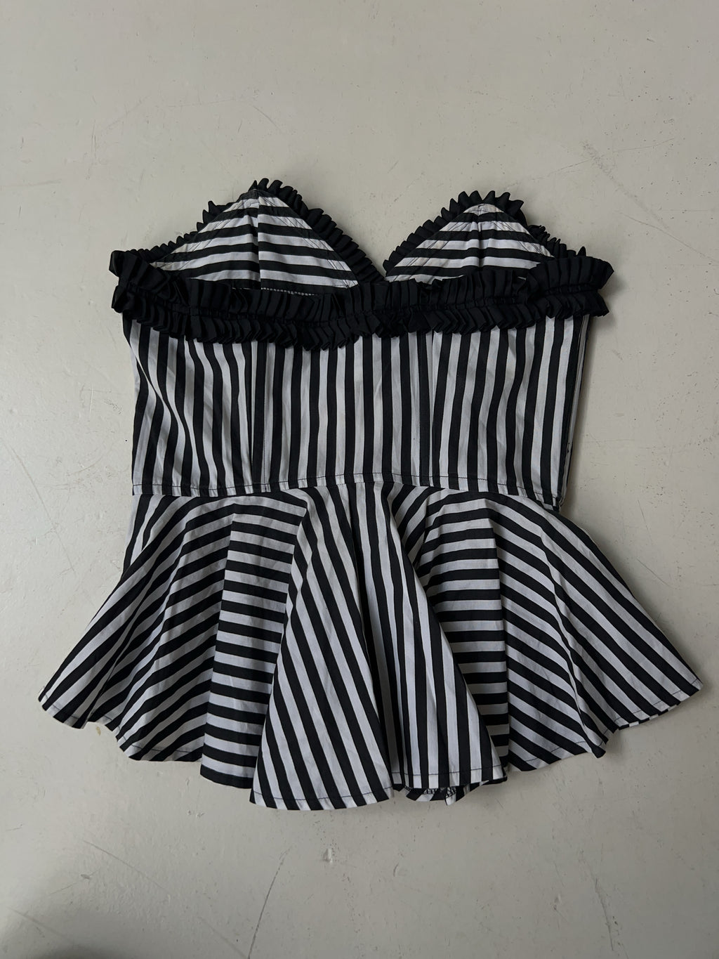 Vintage Le Gatté Strapless Top (M)