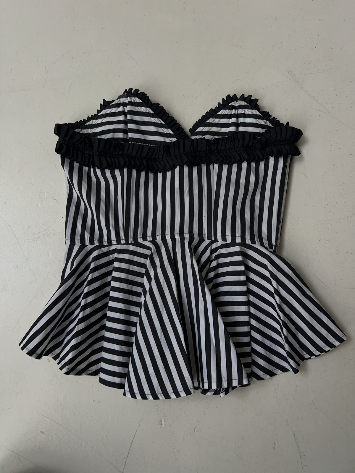 Vintage Le Gatté Strapless Top (M)