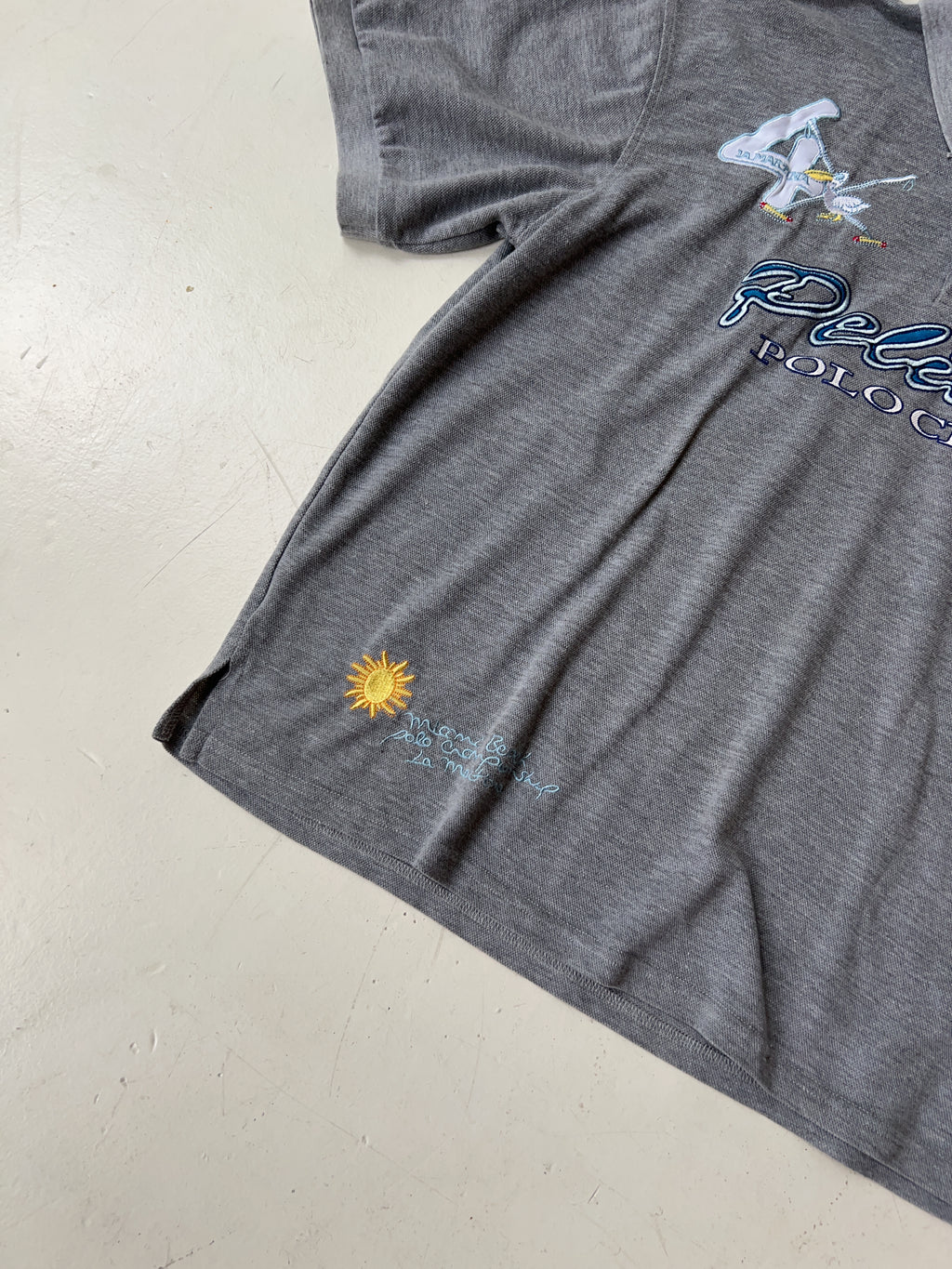 Vintage La Martina Grey Poloshirt (XL)
