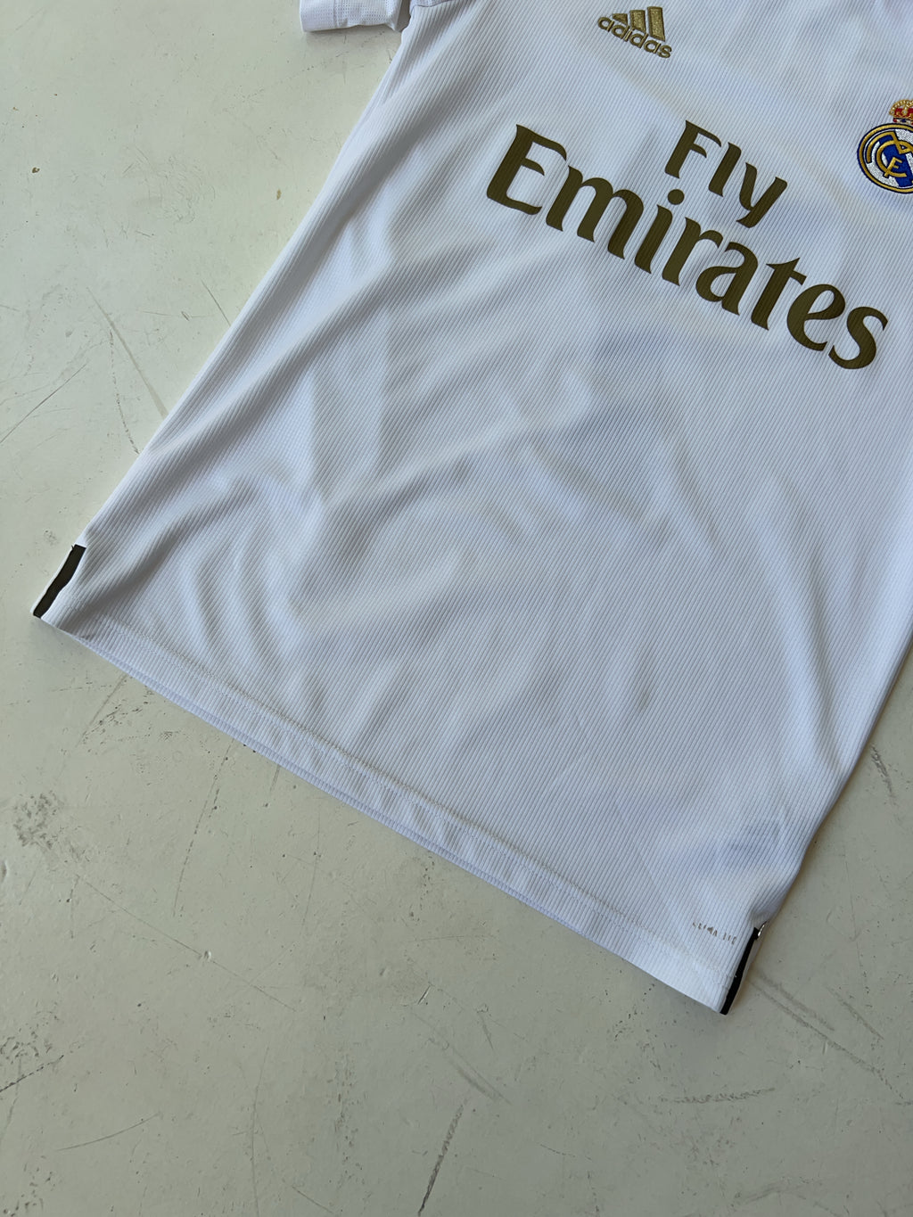 Vintage Adidas Real Madrid 2019/20 Hazard Home Jersey (S)