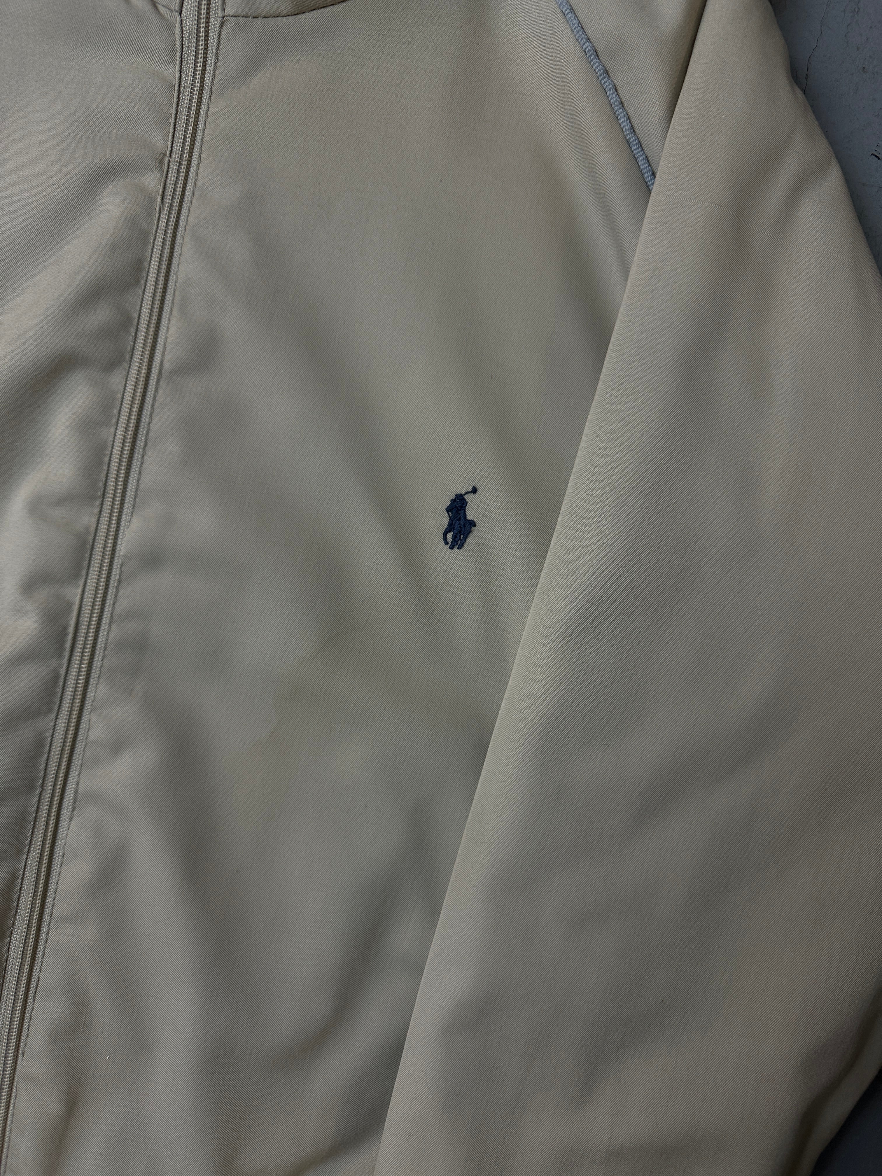 Detailbild von Vintage Polo Ralph Lauren Beige Jacket von vorne