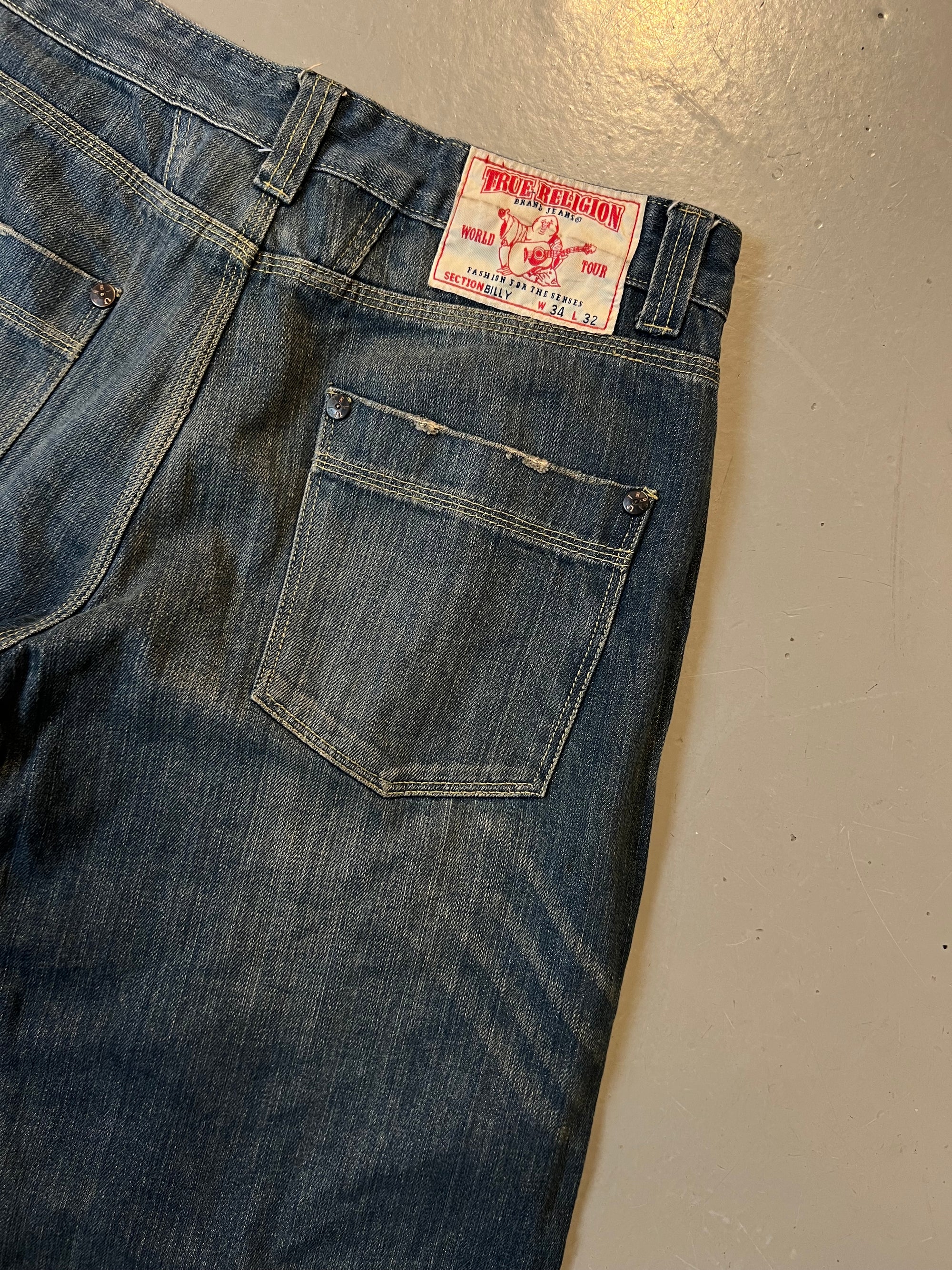 Vintage True Religion Dark Denim L/XL