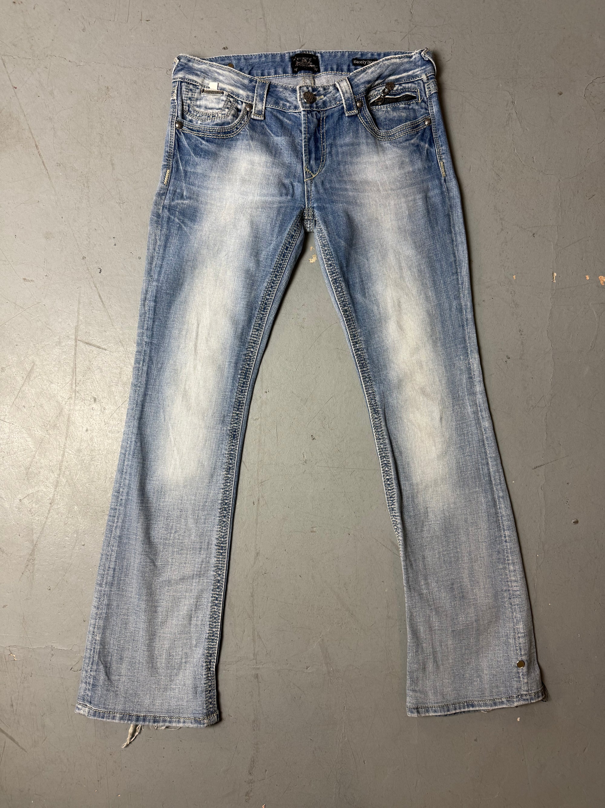 Produktbild von Vintage Rebock Low Waist Bootcut Jeans M von vorne