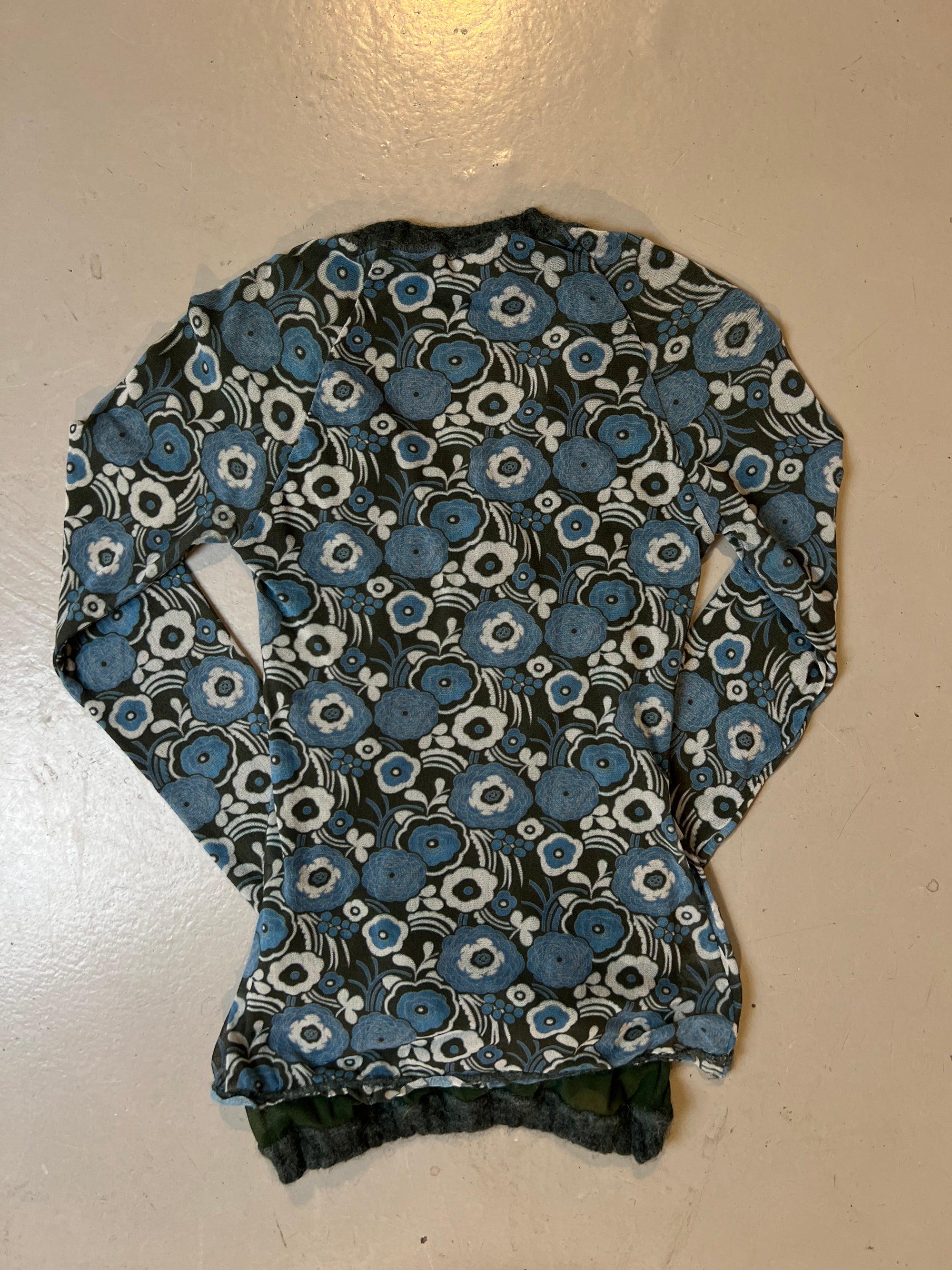 Vintage Thight Flower Top XS/S