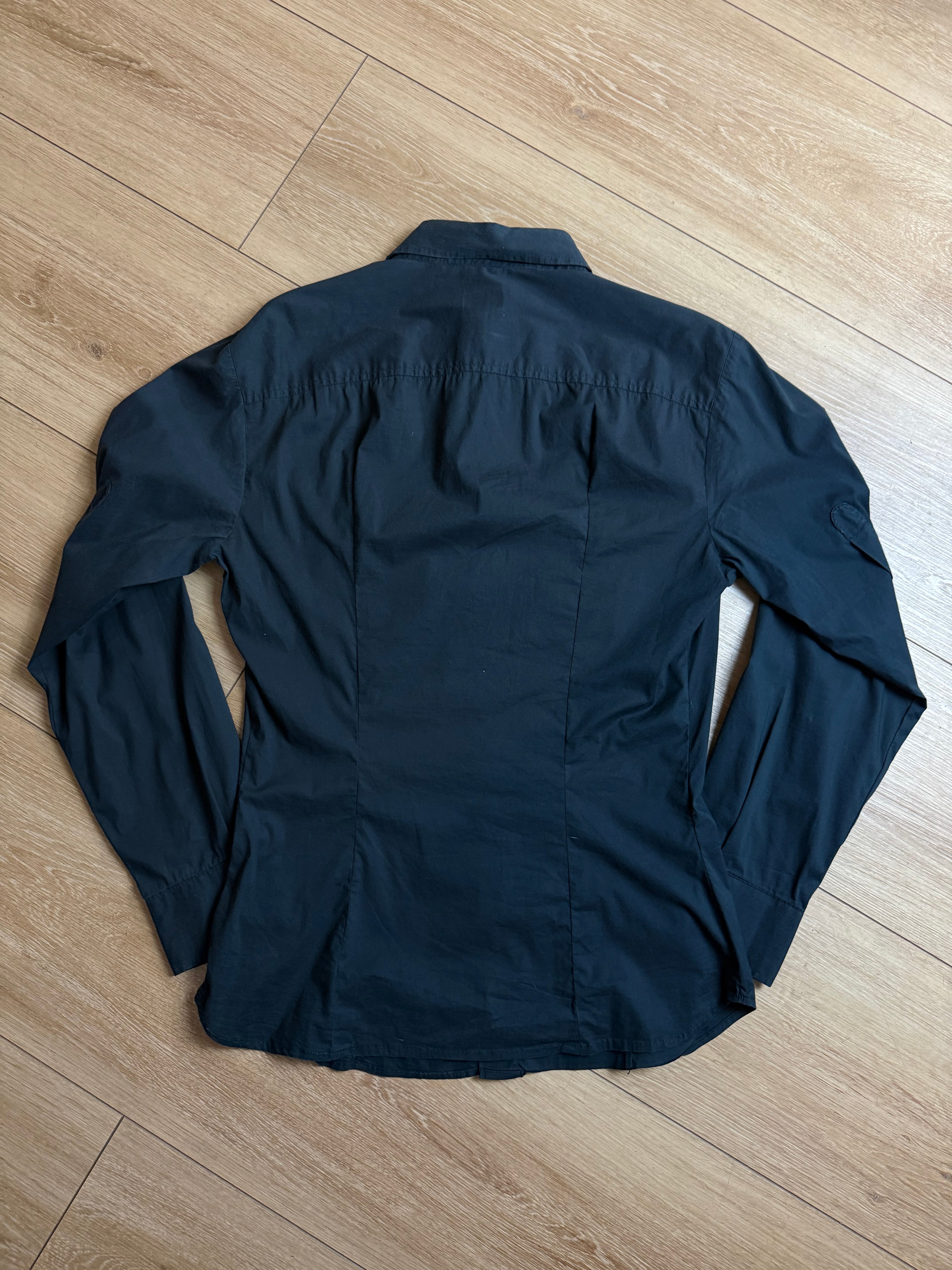 Produktbild von Vintage Dolce&Gabbana Black Button Up Shirt von hinten