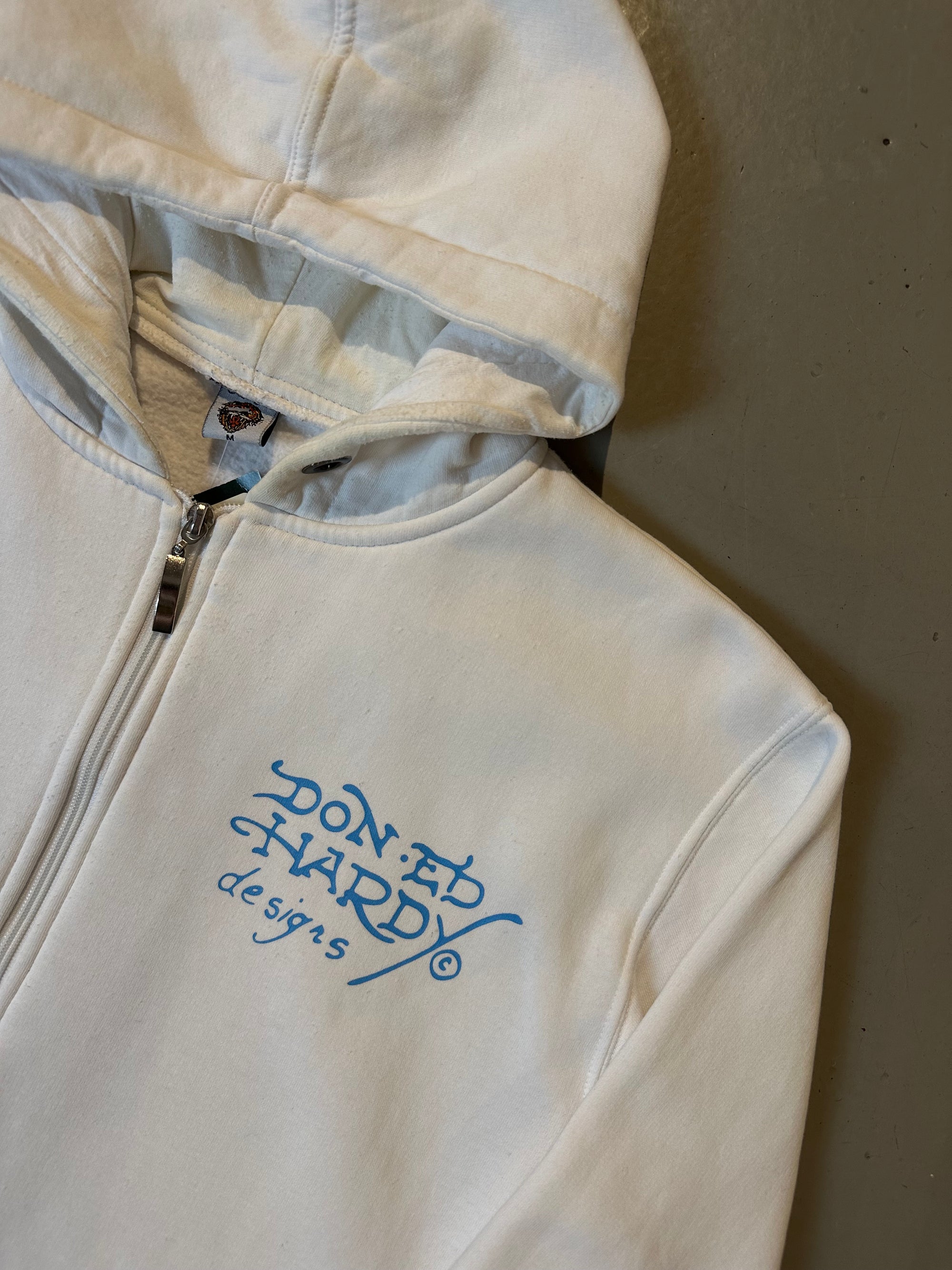 Vintage Ed Hardy by Christian Audigier Zipper M/L
