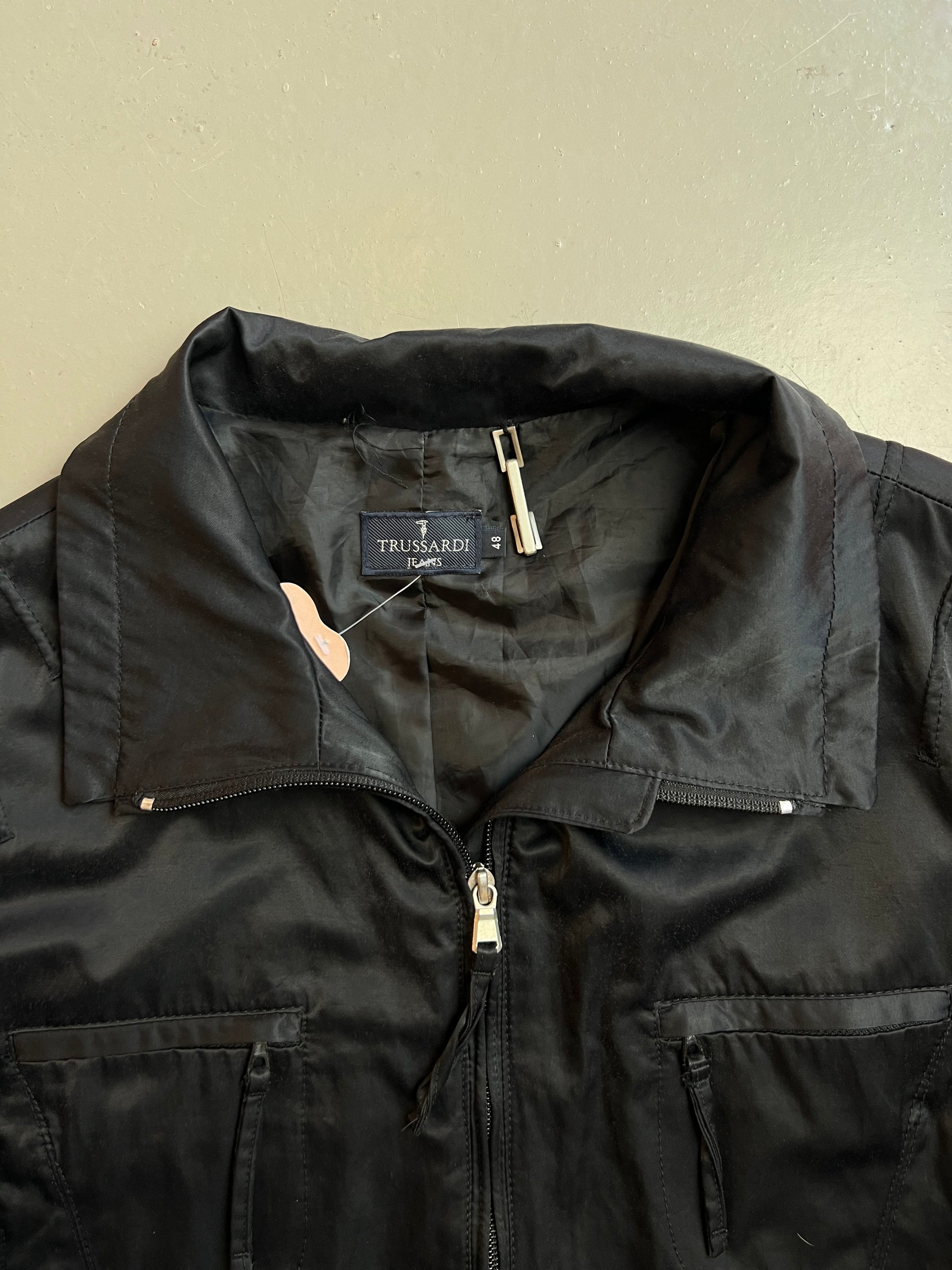 Vintage Black Trussardi Jacket M/L