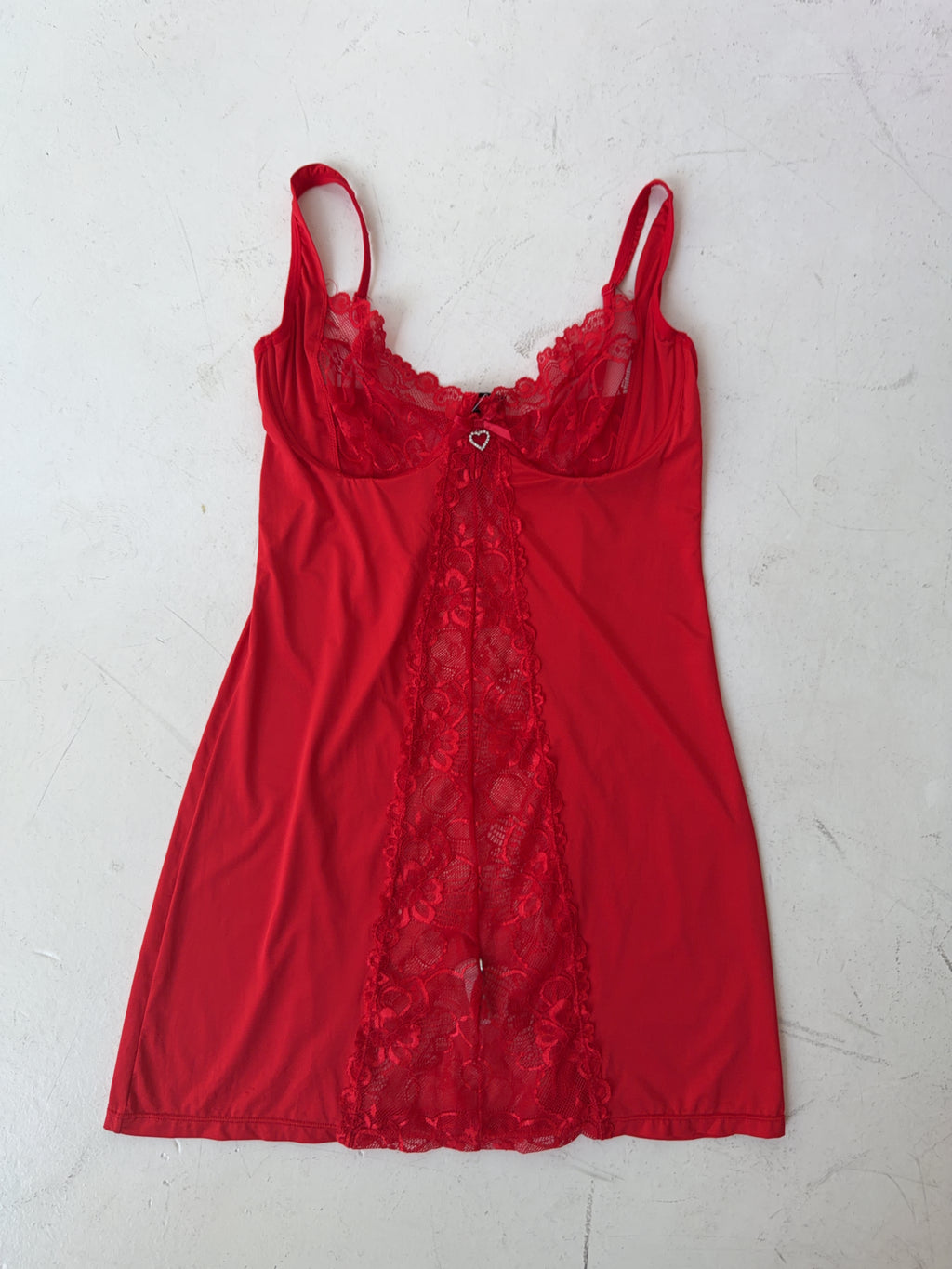 Vintage Red Mesh Top (L/XL)