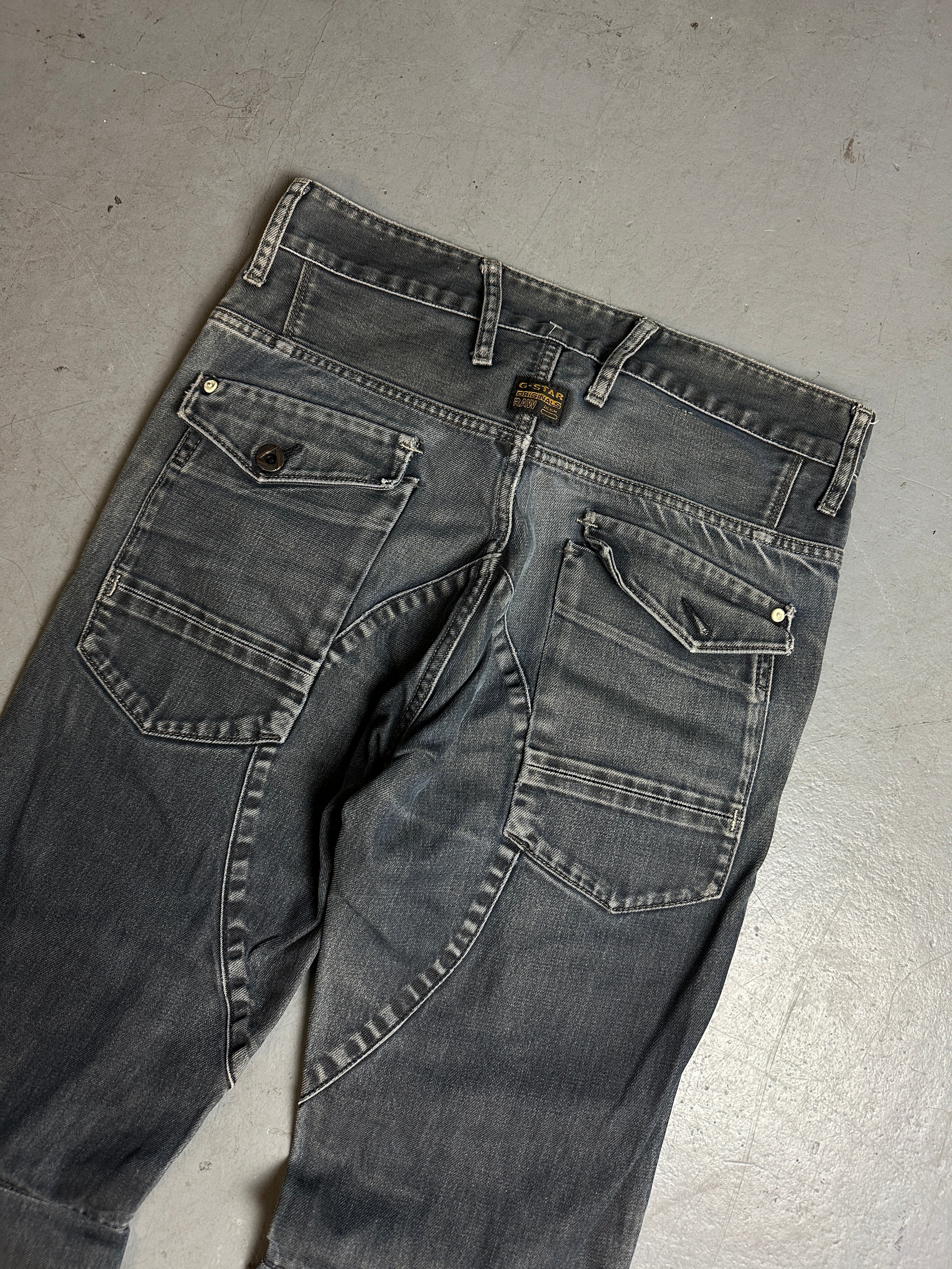 Detailbild von Vintage G-Star Raw Denim S/M von hinten 