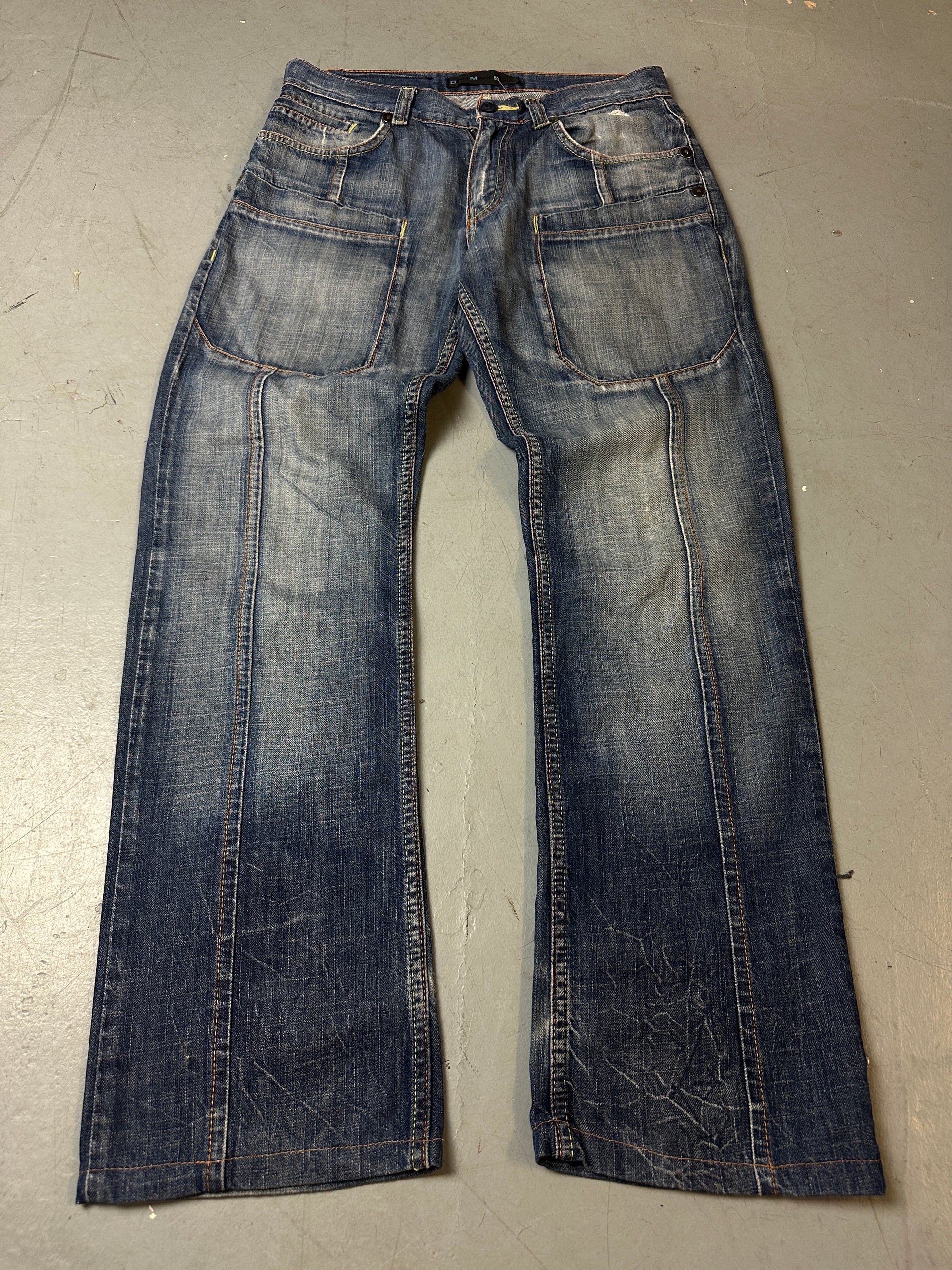 Produktbild von Vintage Blue Pocket Denim von vorne