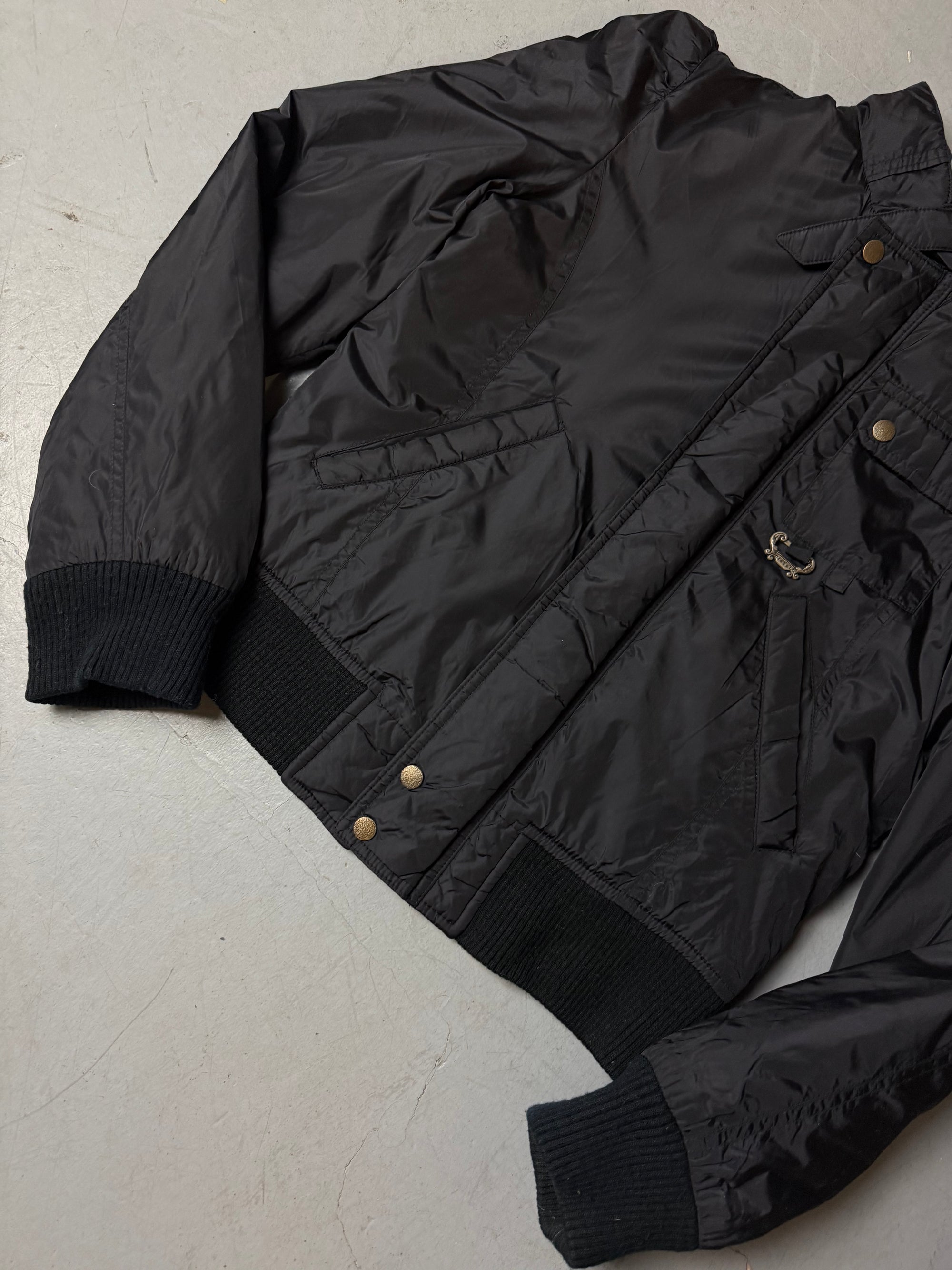 Detailbild von einer Vintage Diesel Black Jacket von Bund